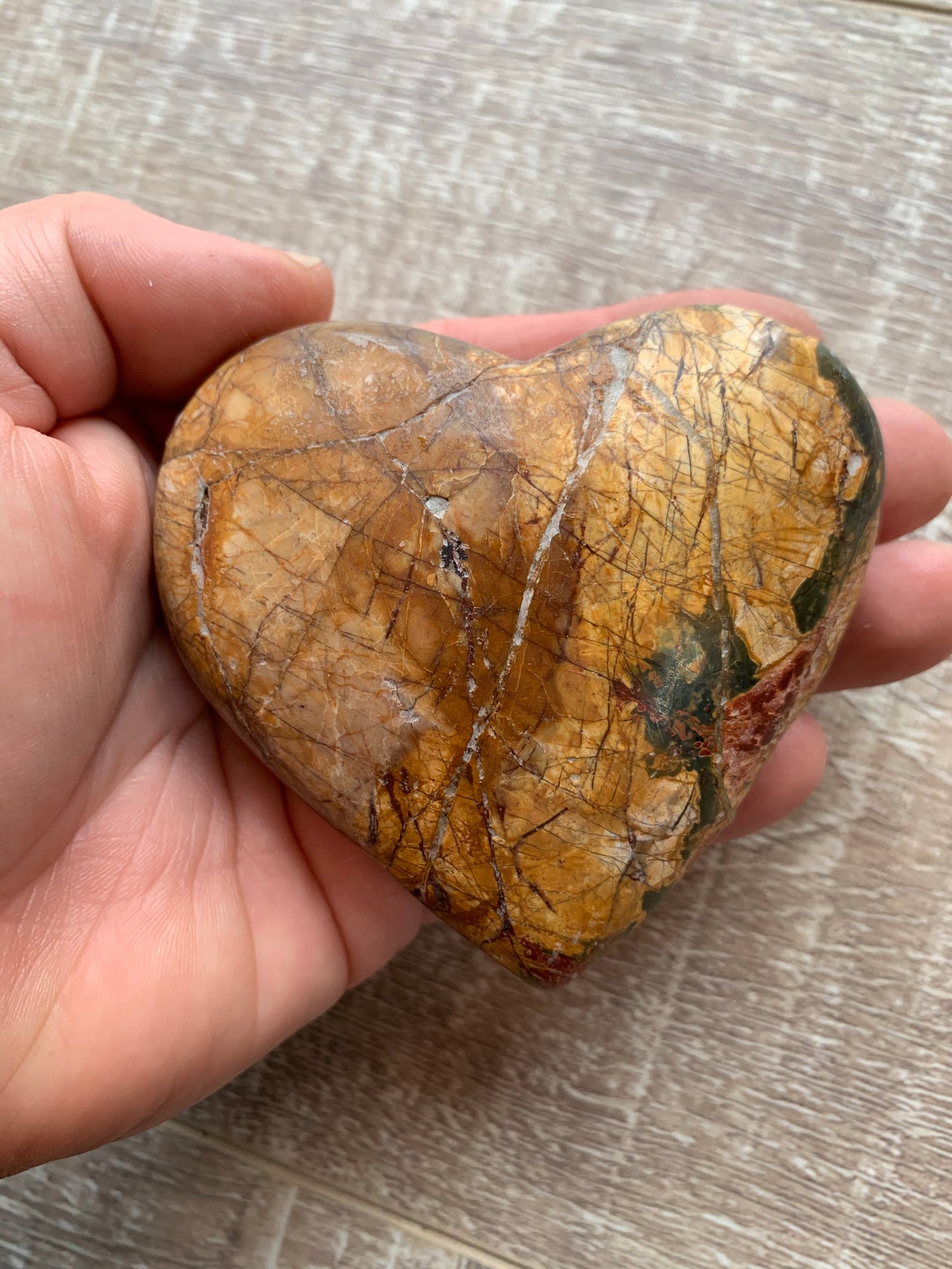 Cherry Creek Jasper Heart