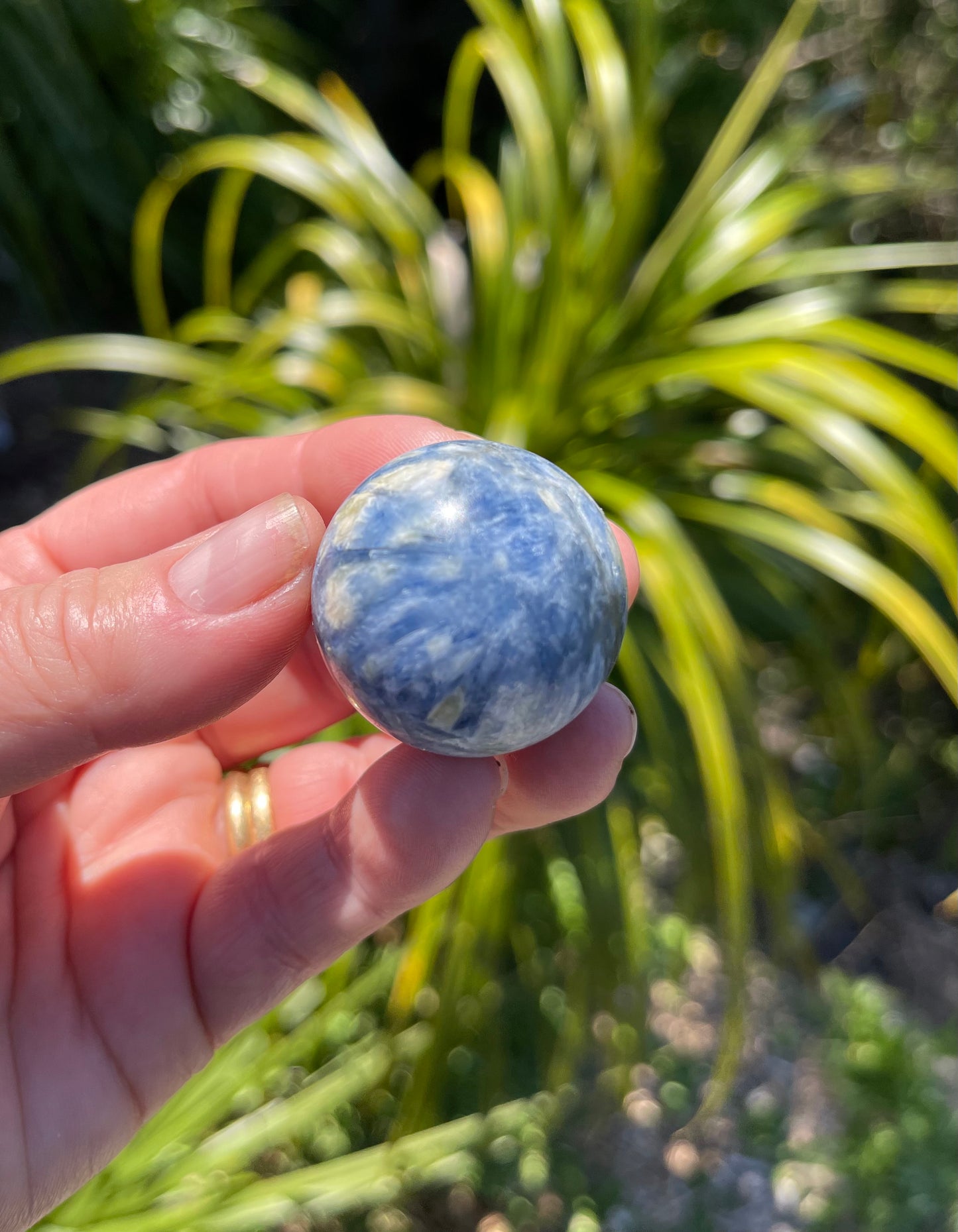 Blue Kyanite Sphere