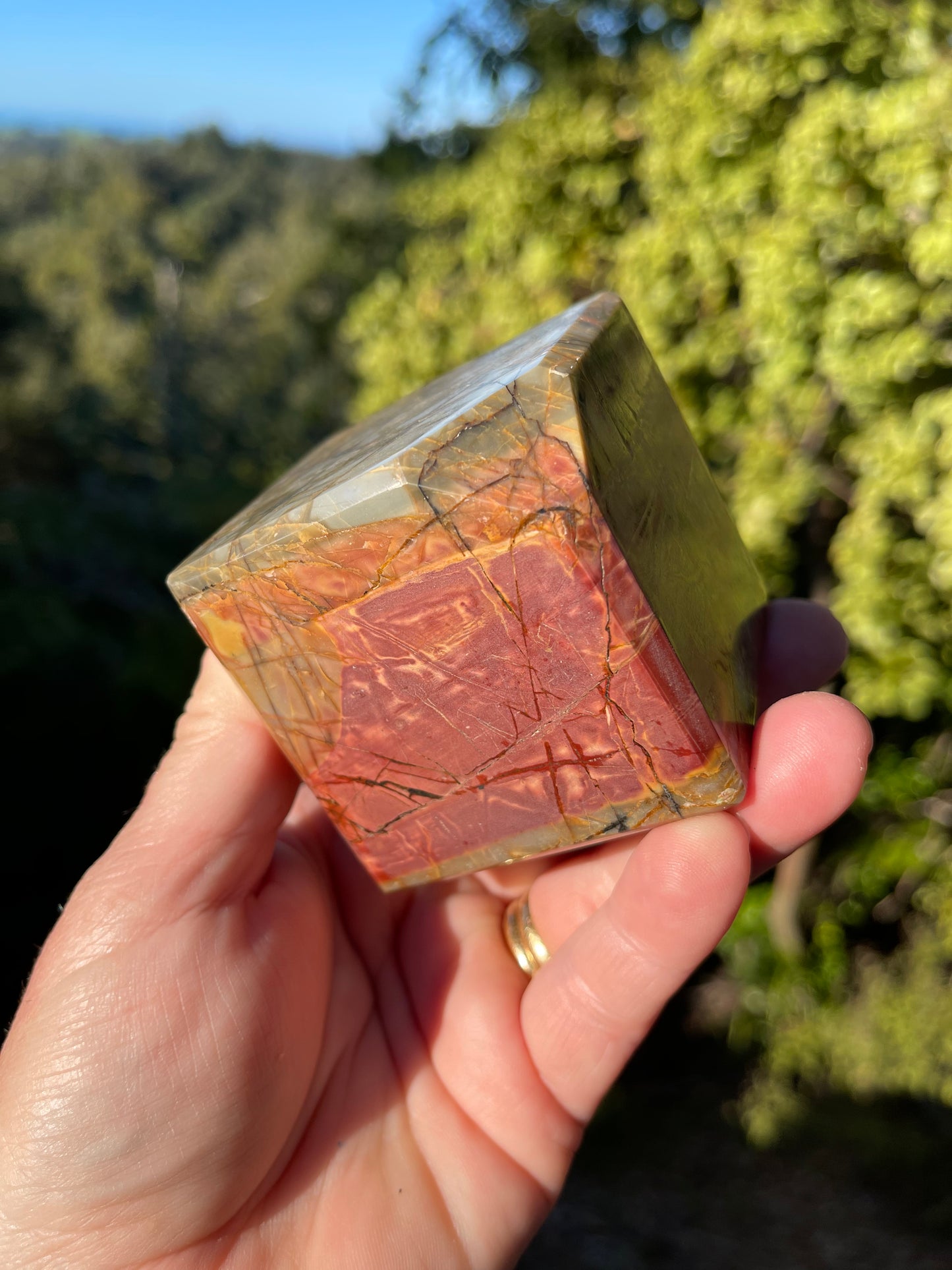 Cherry Creek Jasper Large Cube