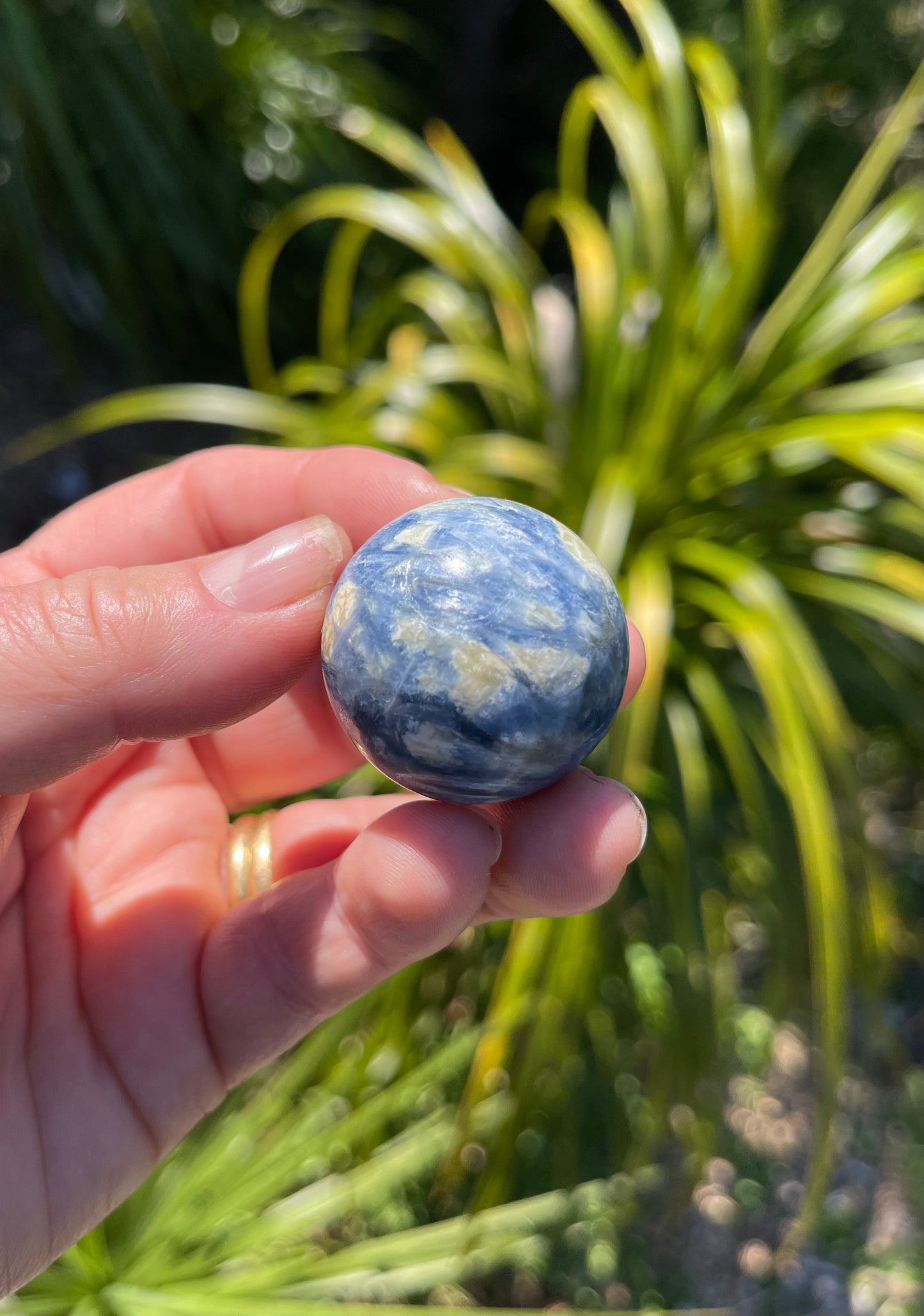 Blue Kyanite Sphere