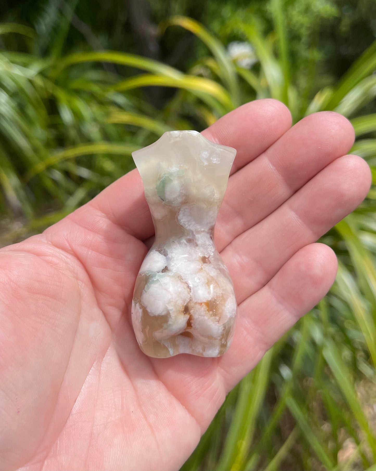Cherry Blossom/Flower Agate Goddess