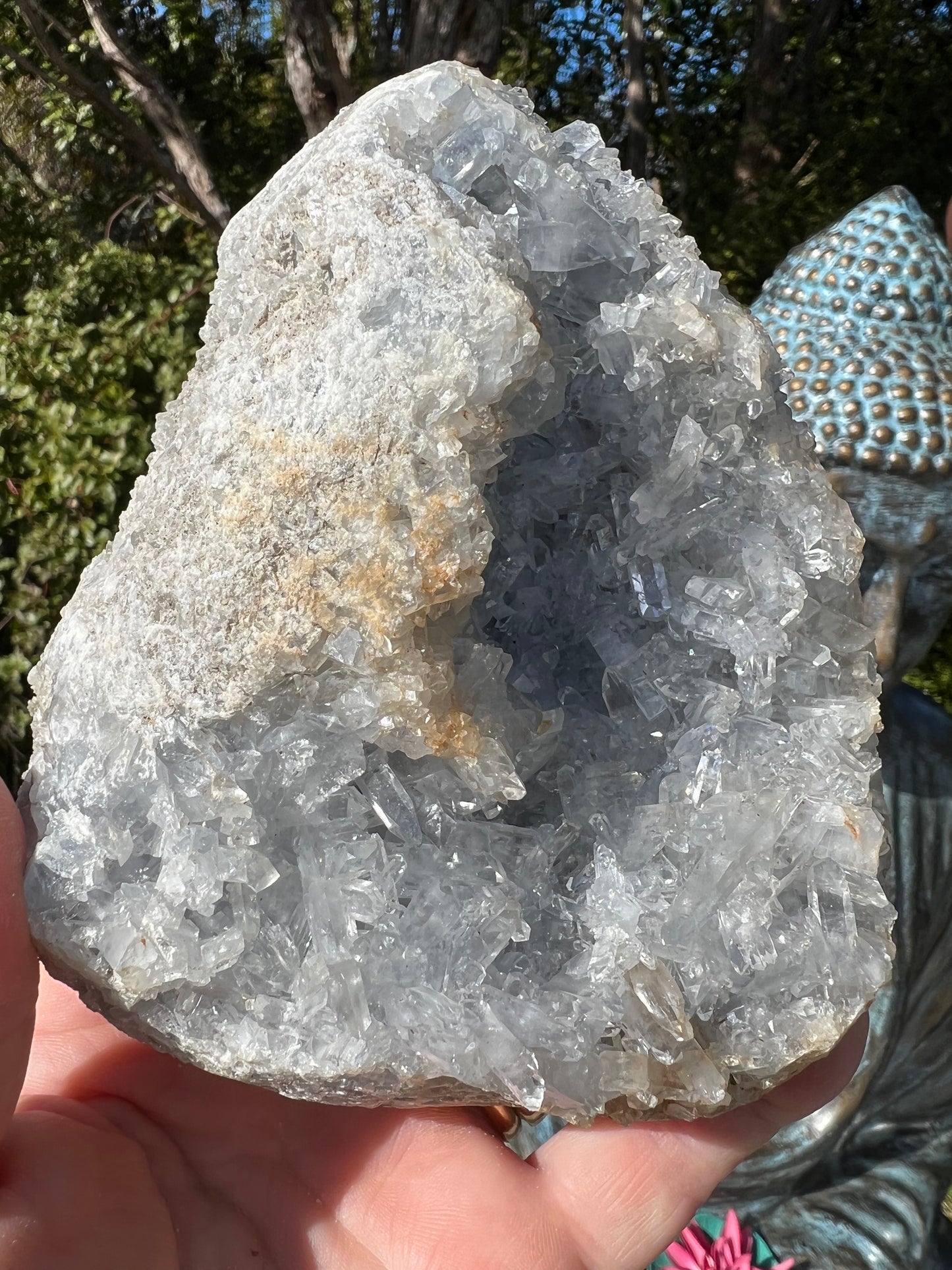 Celestite Geode Freeform