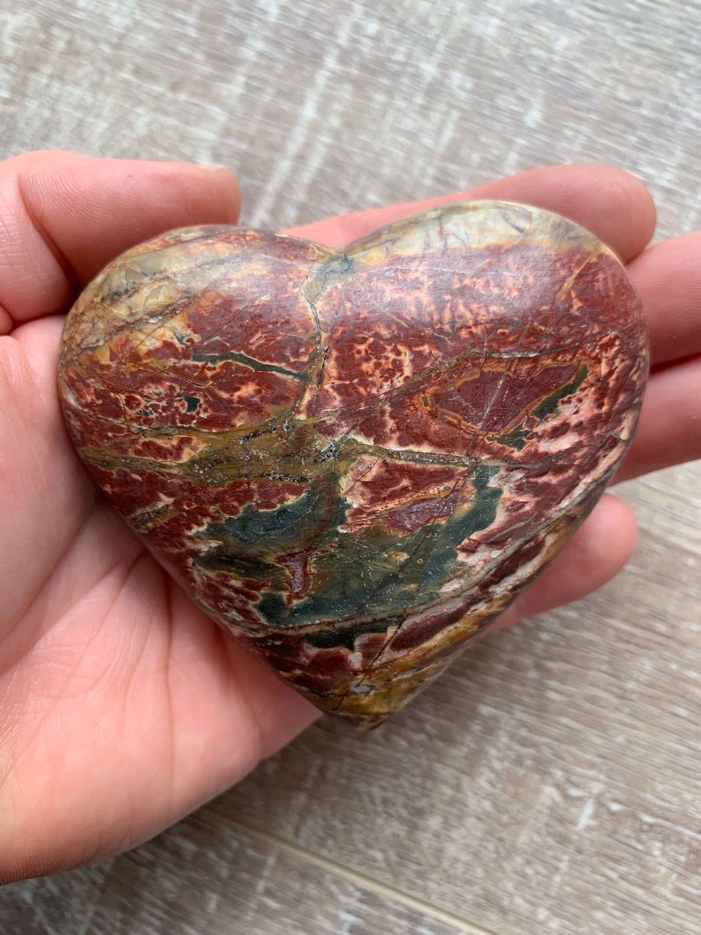 Cherry Creek Jasper Heart