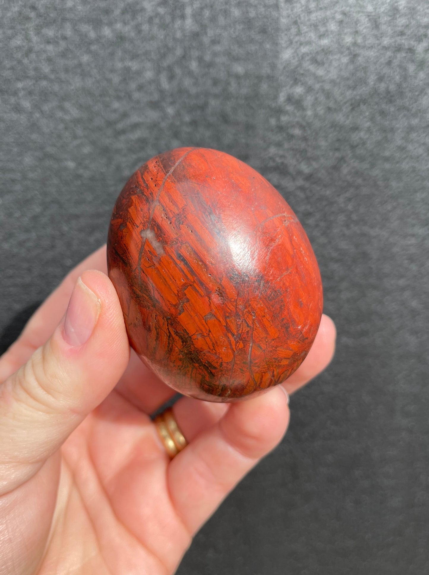Red Jasper Egg