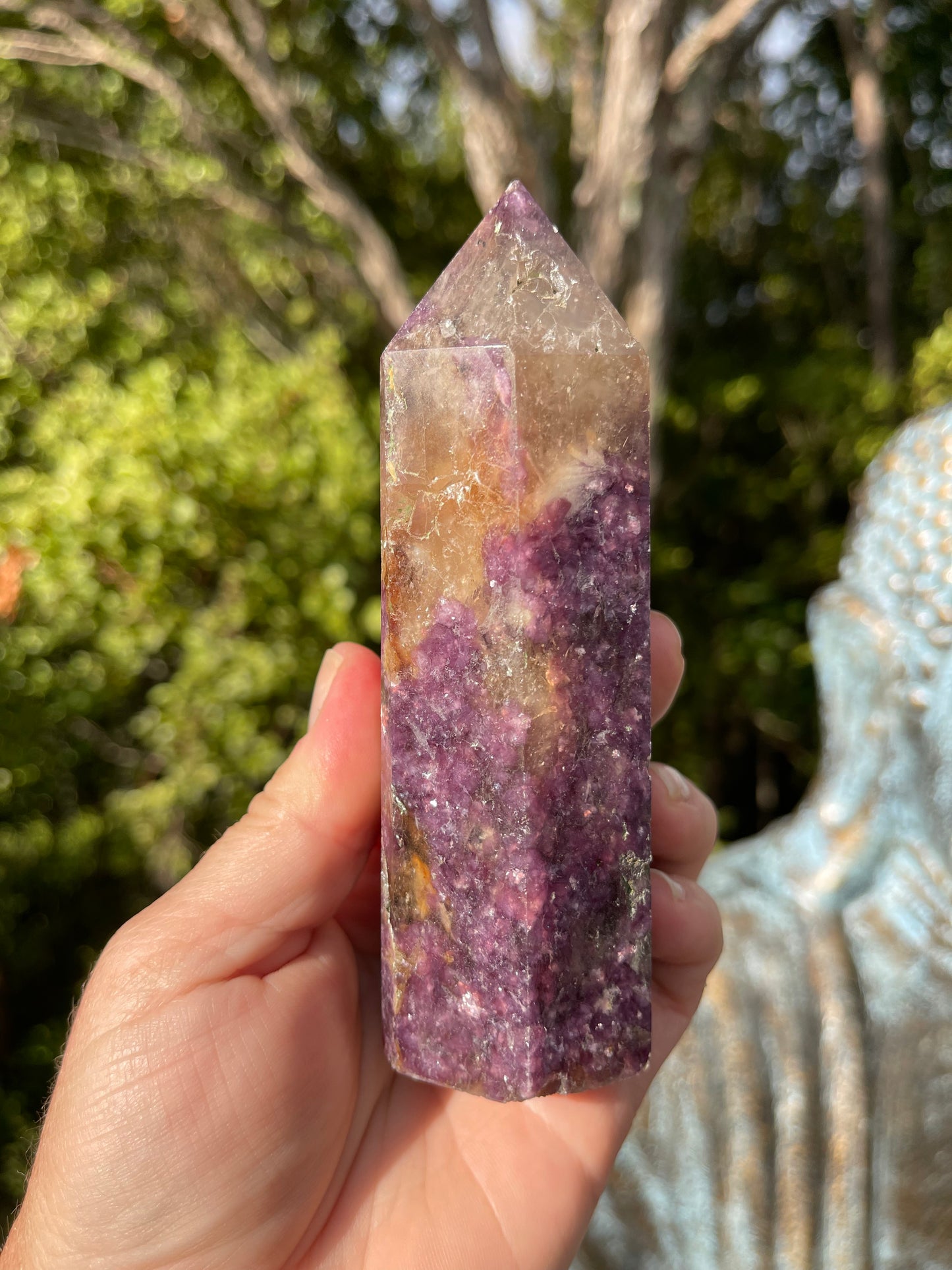 Lepidolite Tower