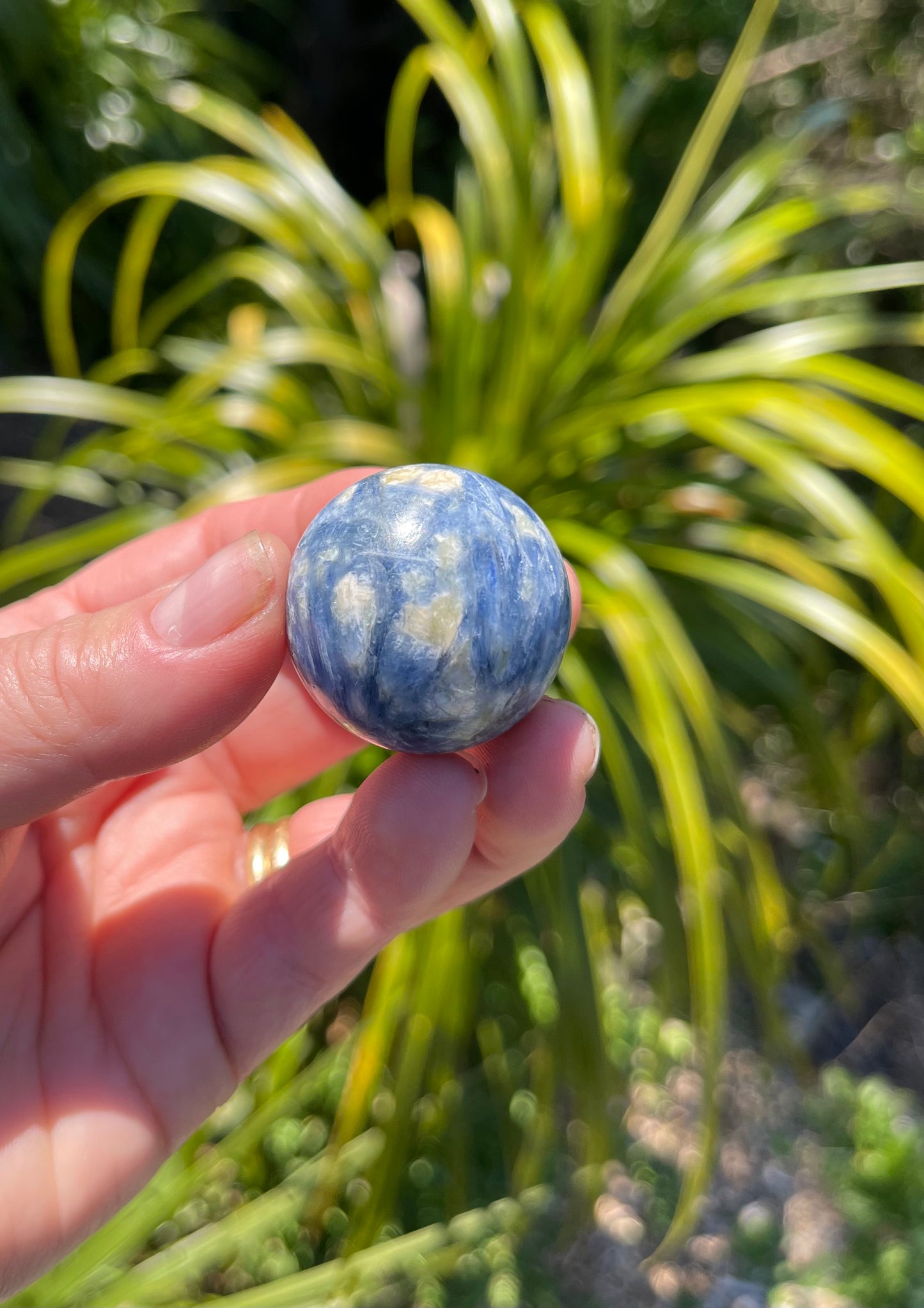 Blue Kyanite Sphere