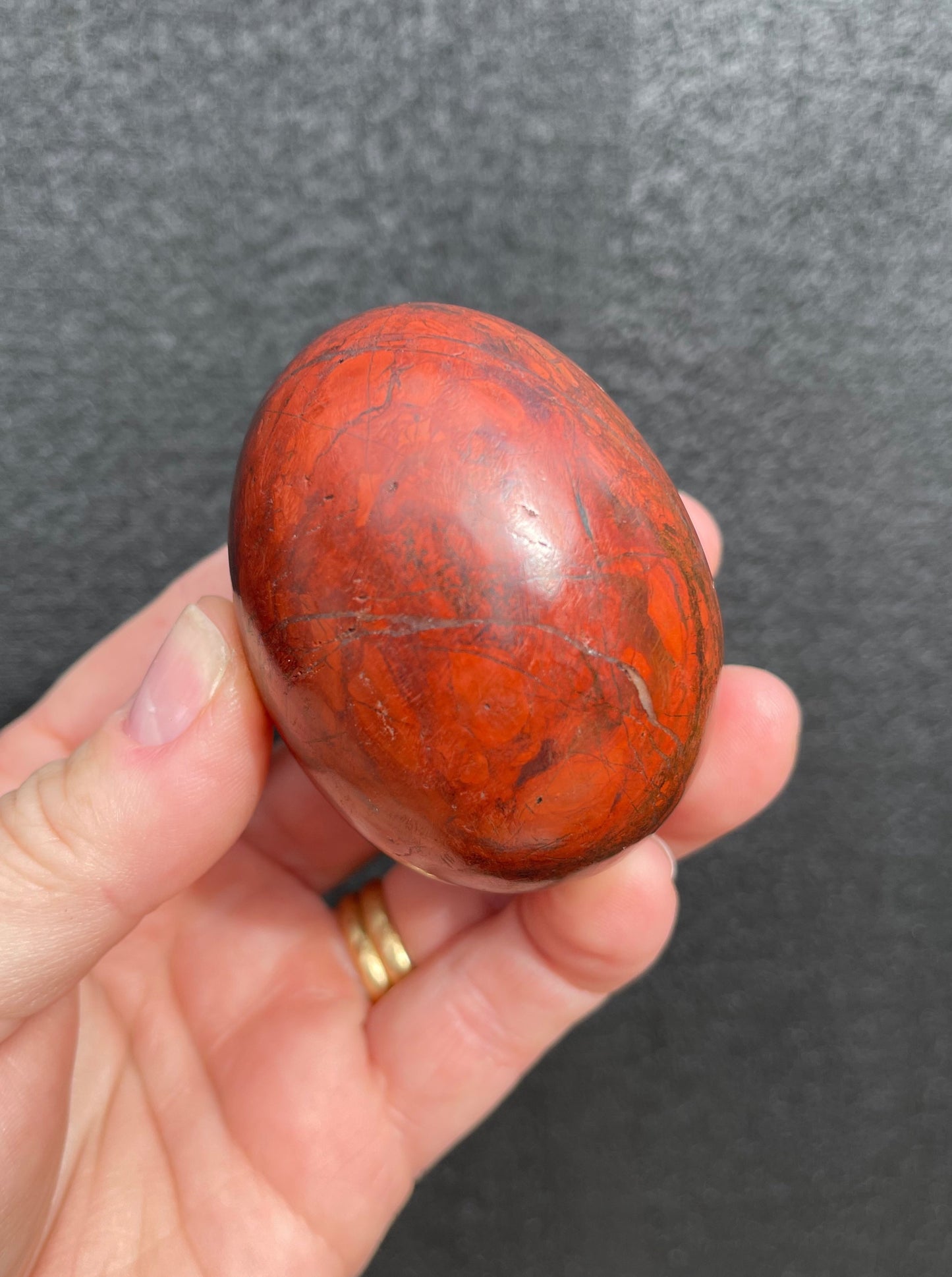 Red Jasper Egg