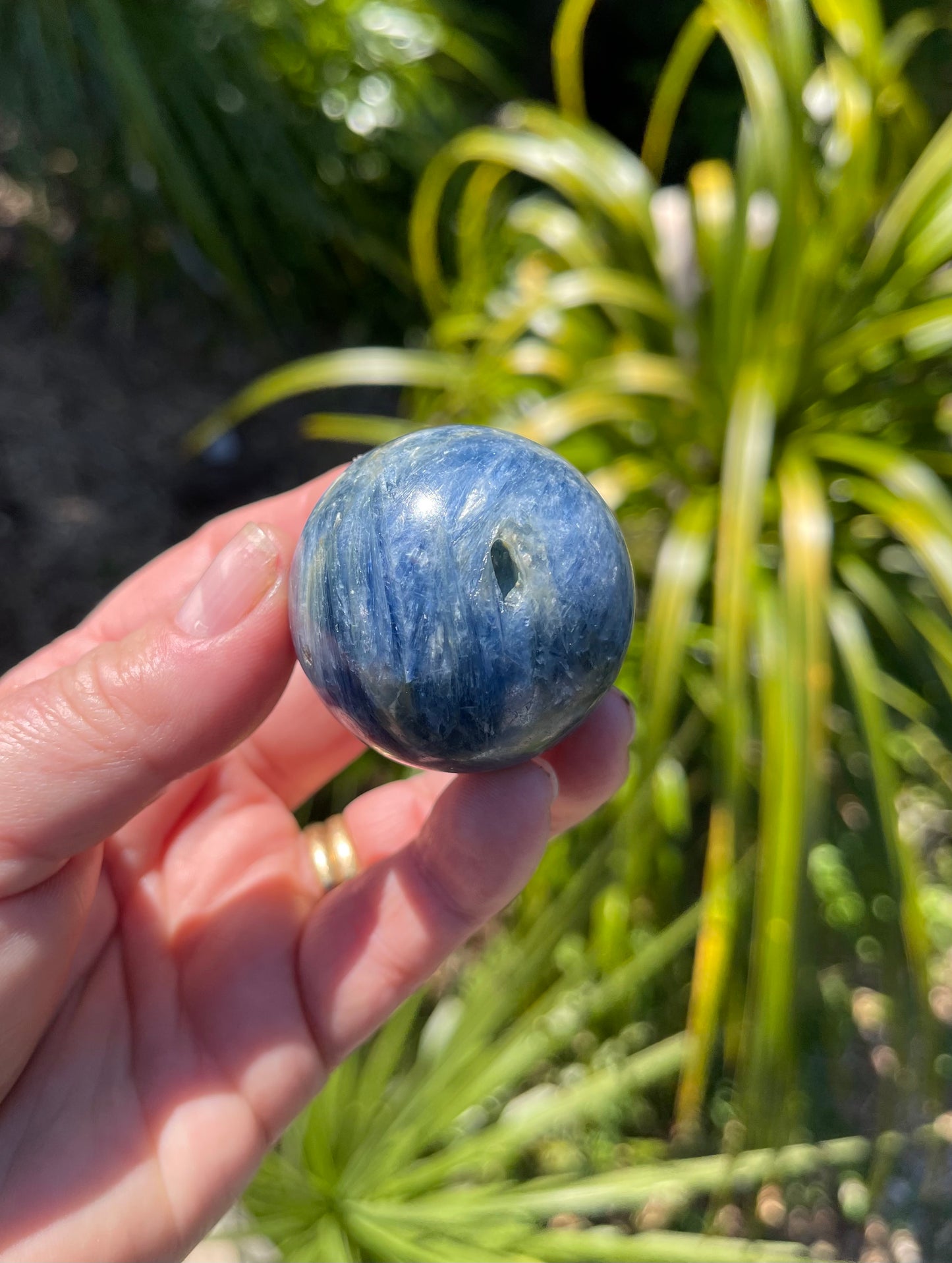 Blue Kyanite Sphere