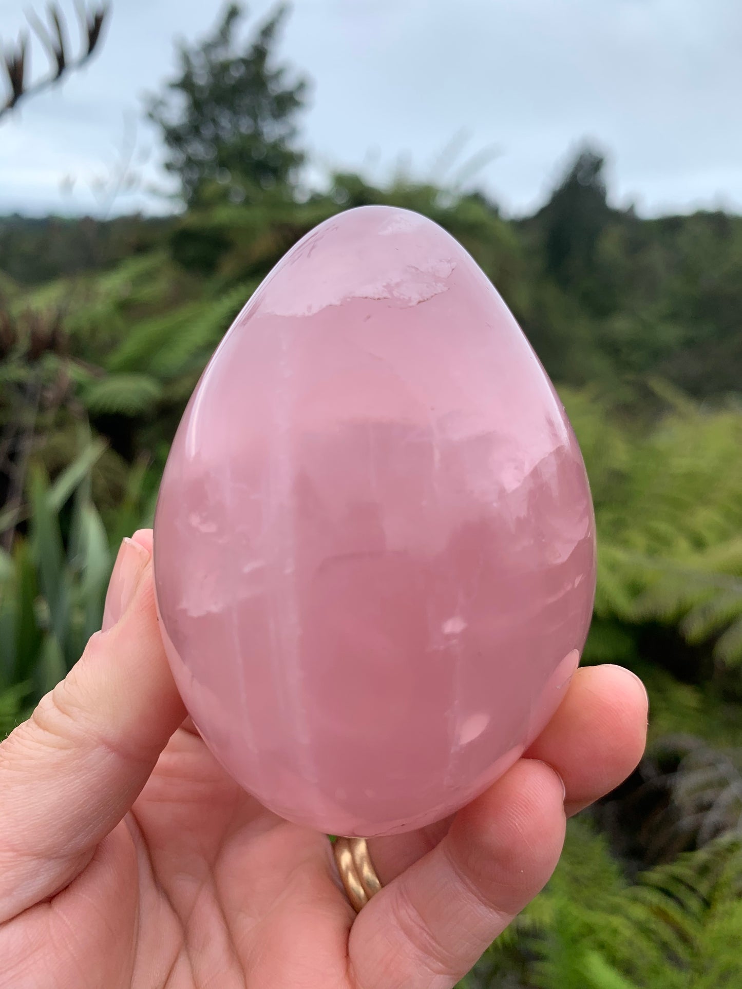 Rose Quartz Egg