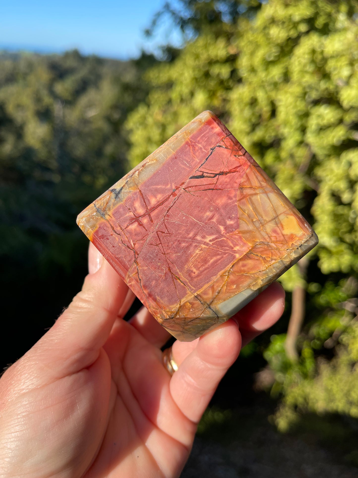 Cherry Creek Jasper Large Cube