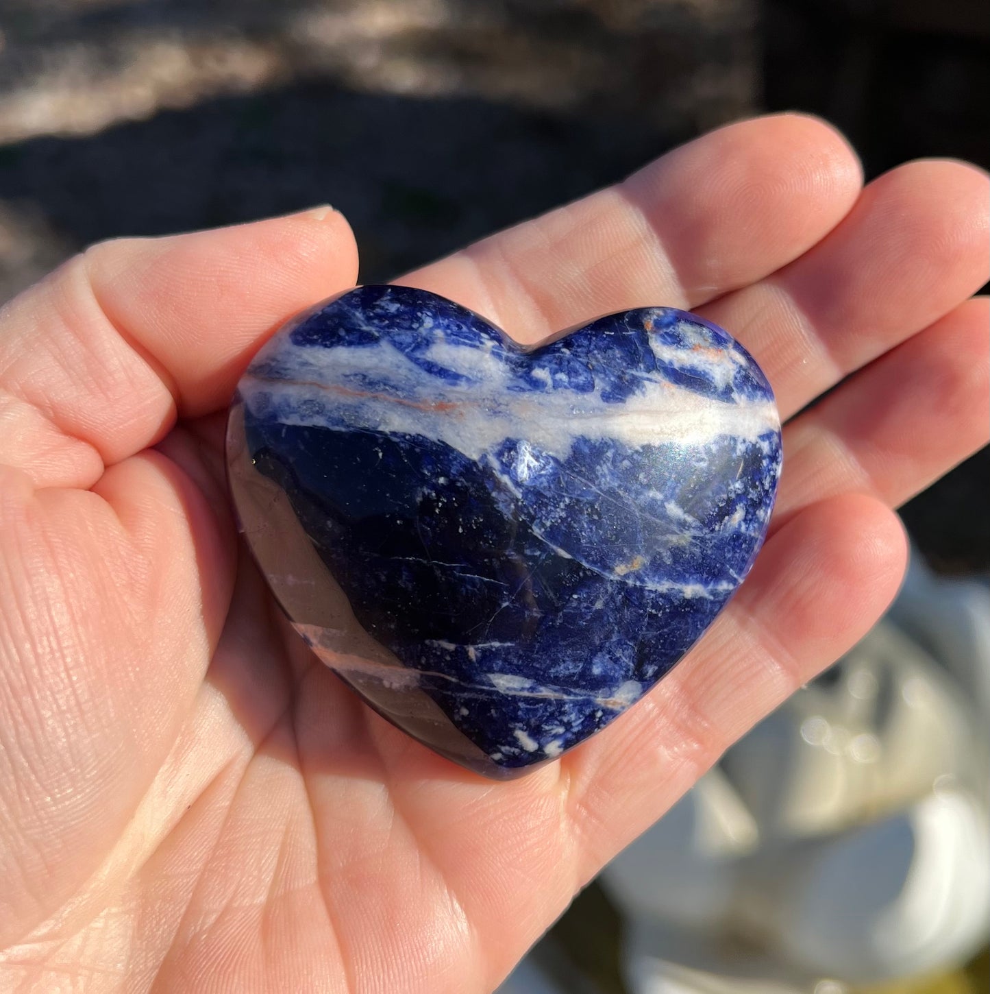 Sodalite Heart