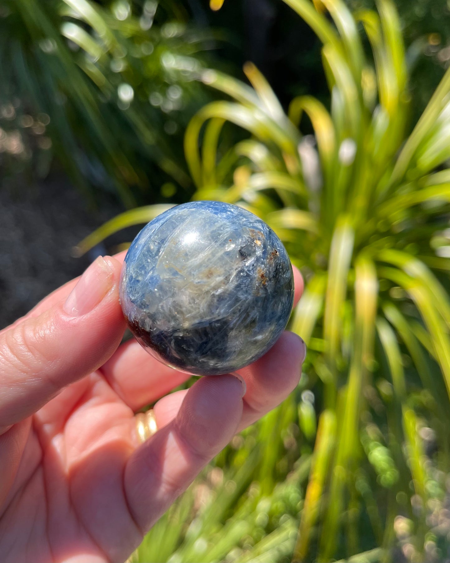 Blue Kyanite Sphere