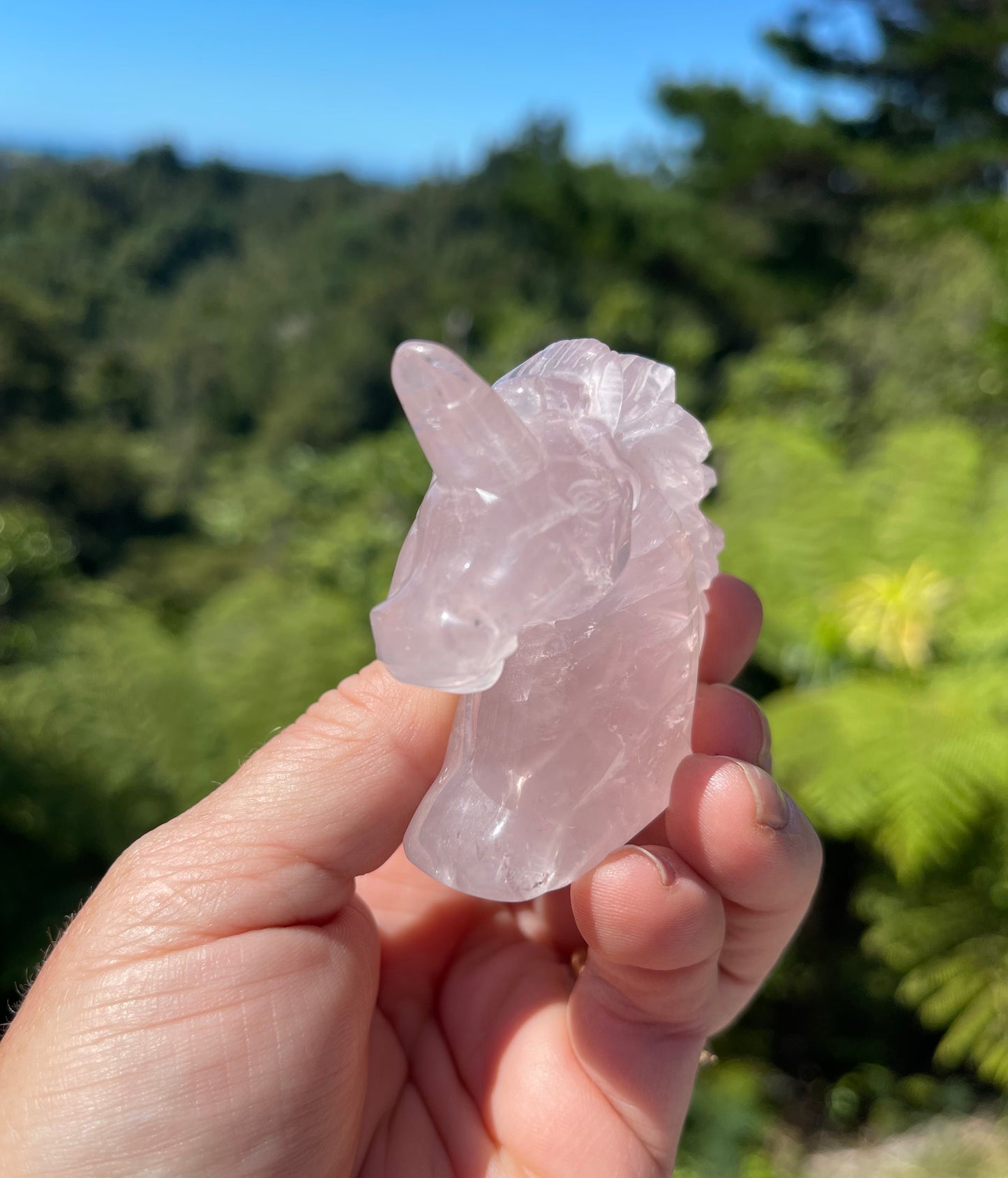Rose Quartz Unicorn