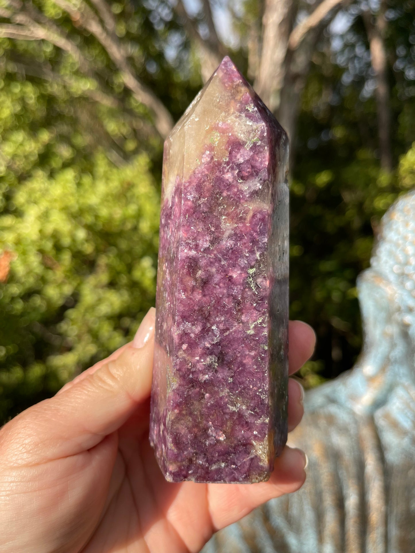Lepidolite Tower