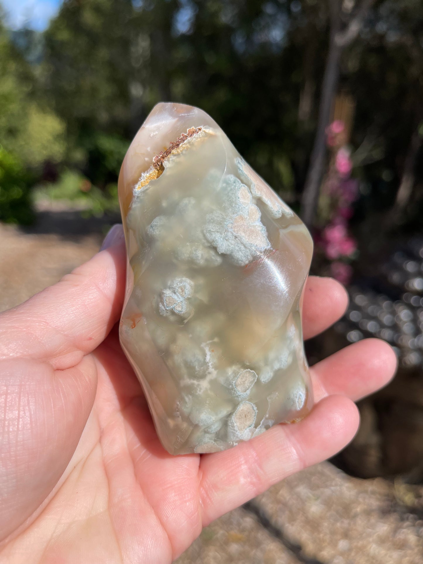 Cherry Blossom/Flower Agate Flame
