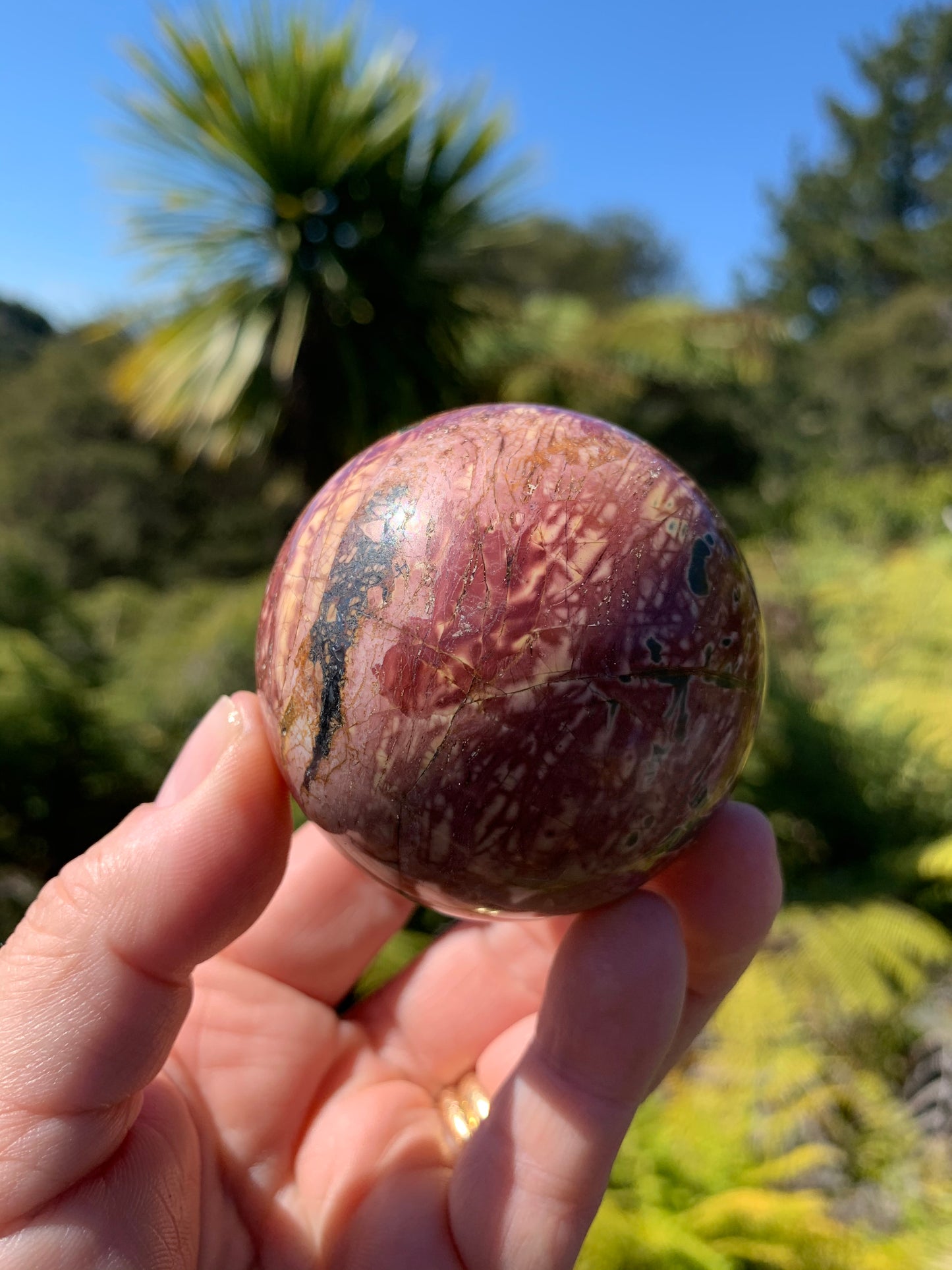 Cherry Creek Jasper Sphere