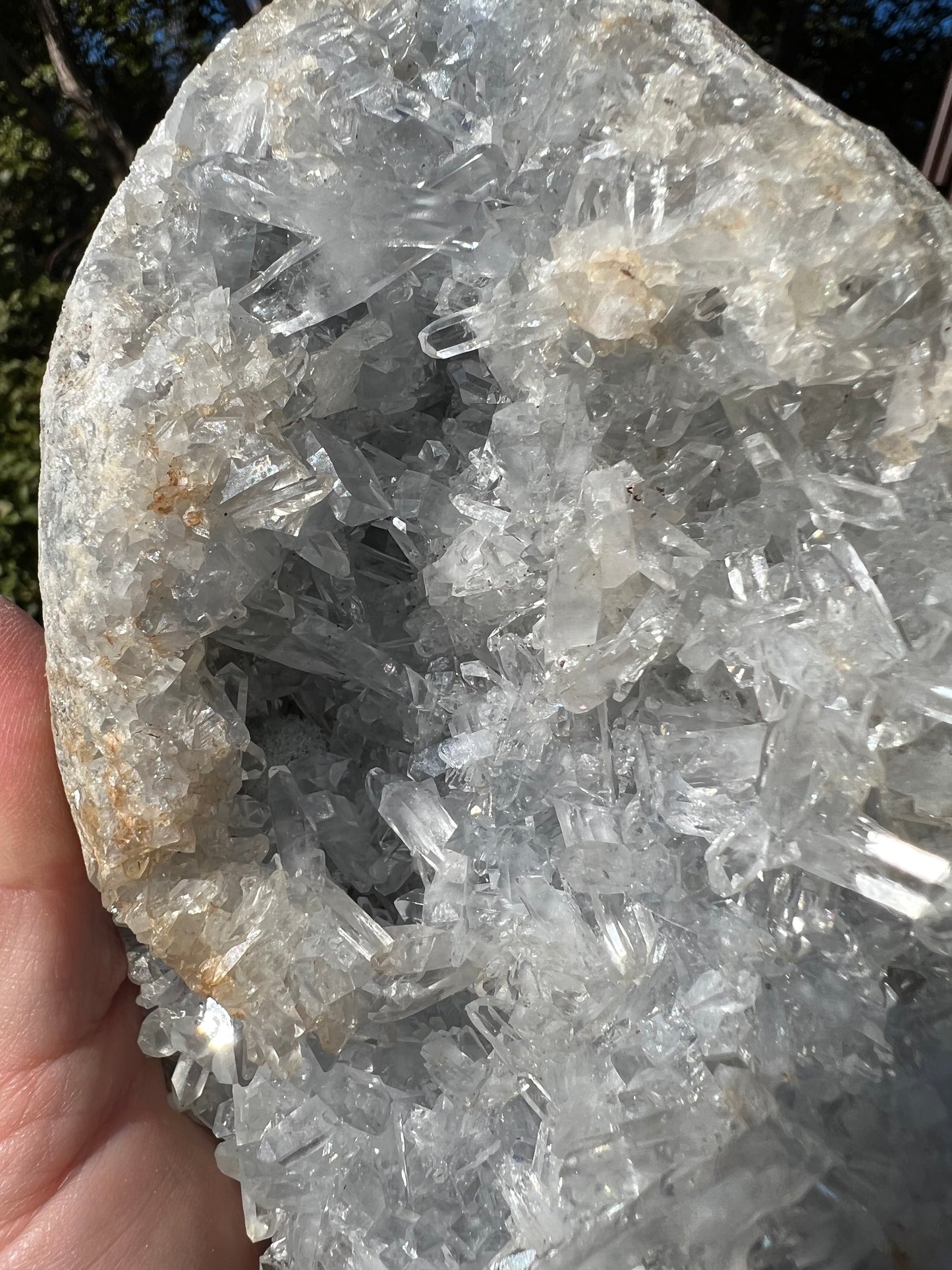 Celestite Geode Freeform