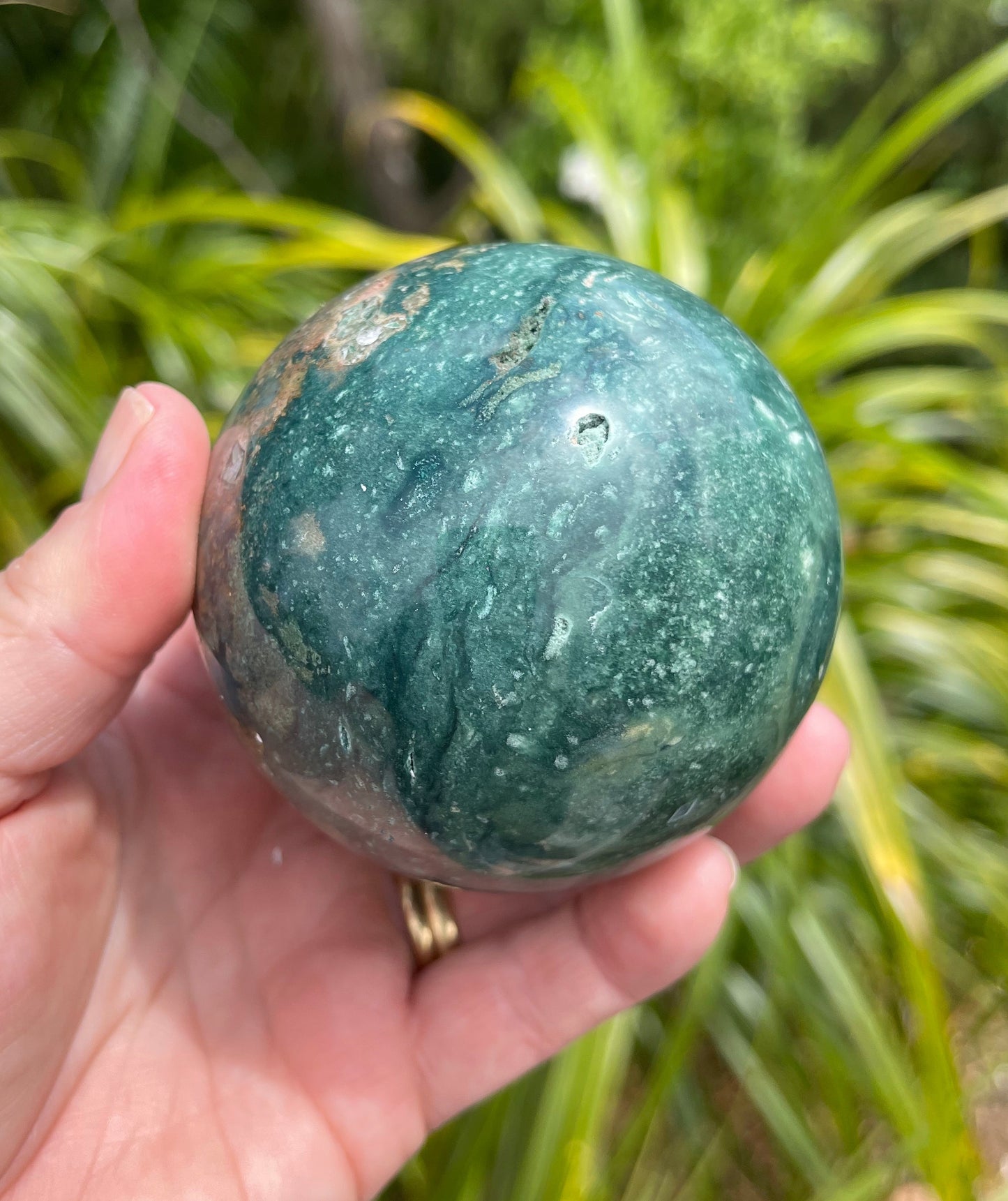 Ocean Jasper Sphere