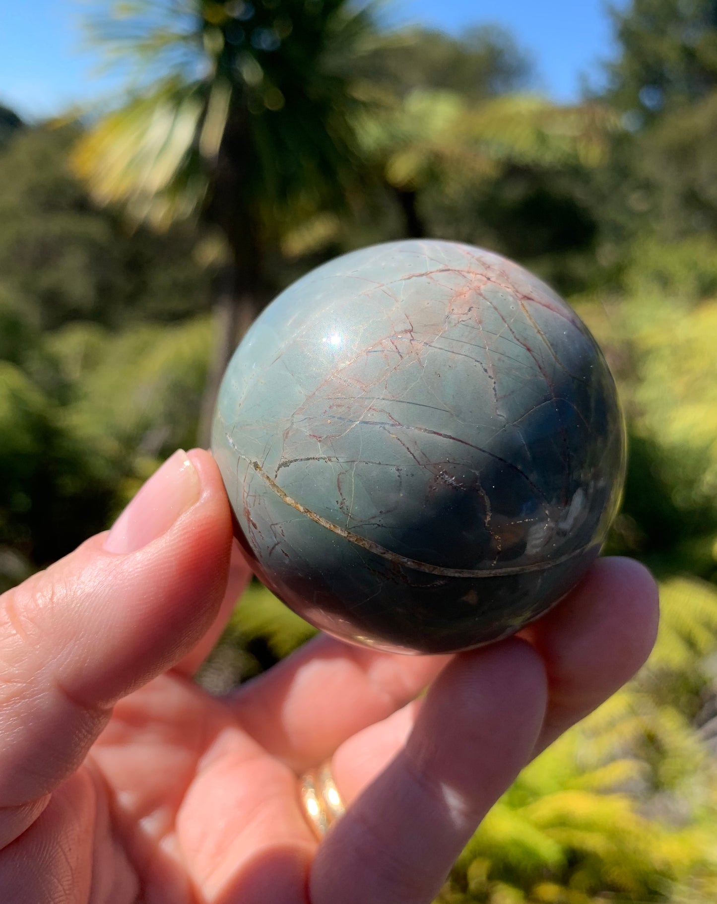 Cherry Creek Jasper Sphere