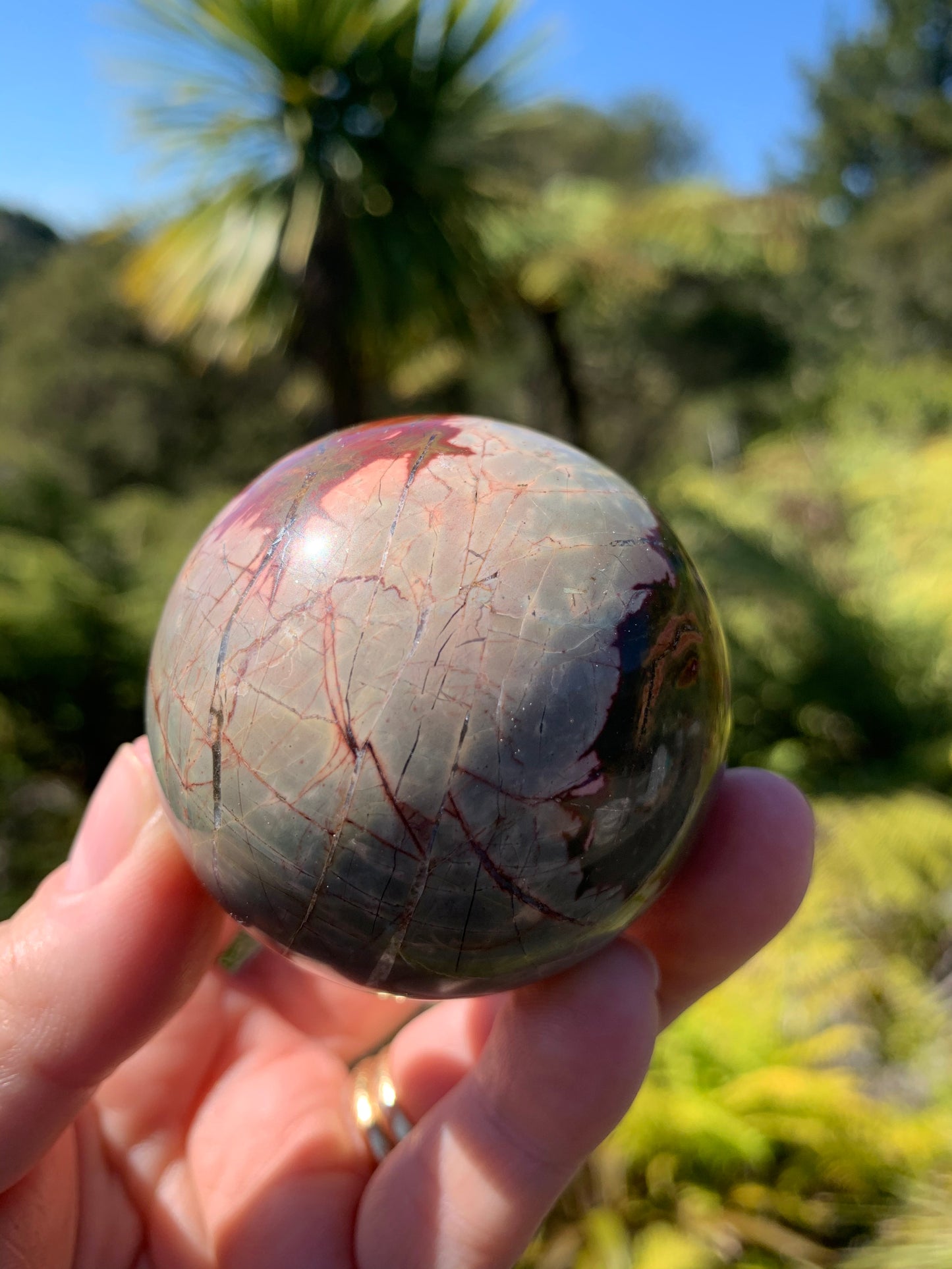 Cherry Creek Jasper Sphere
