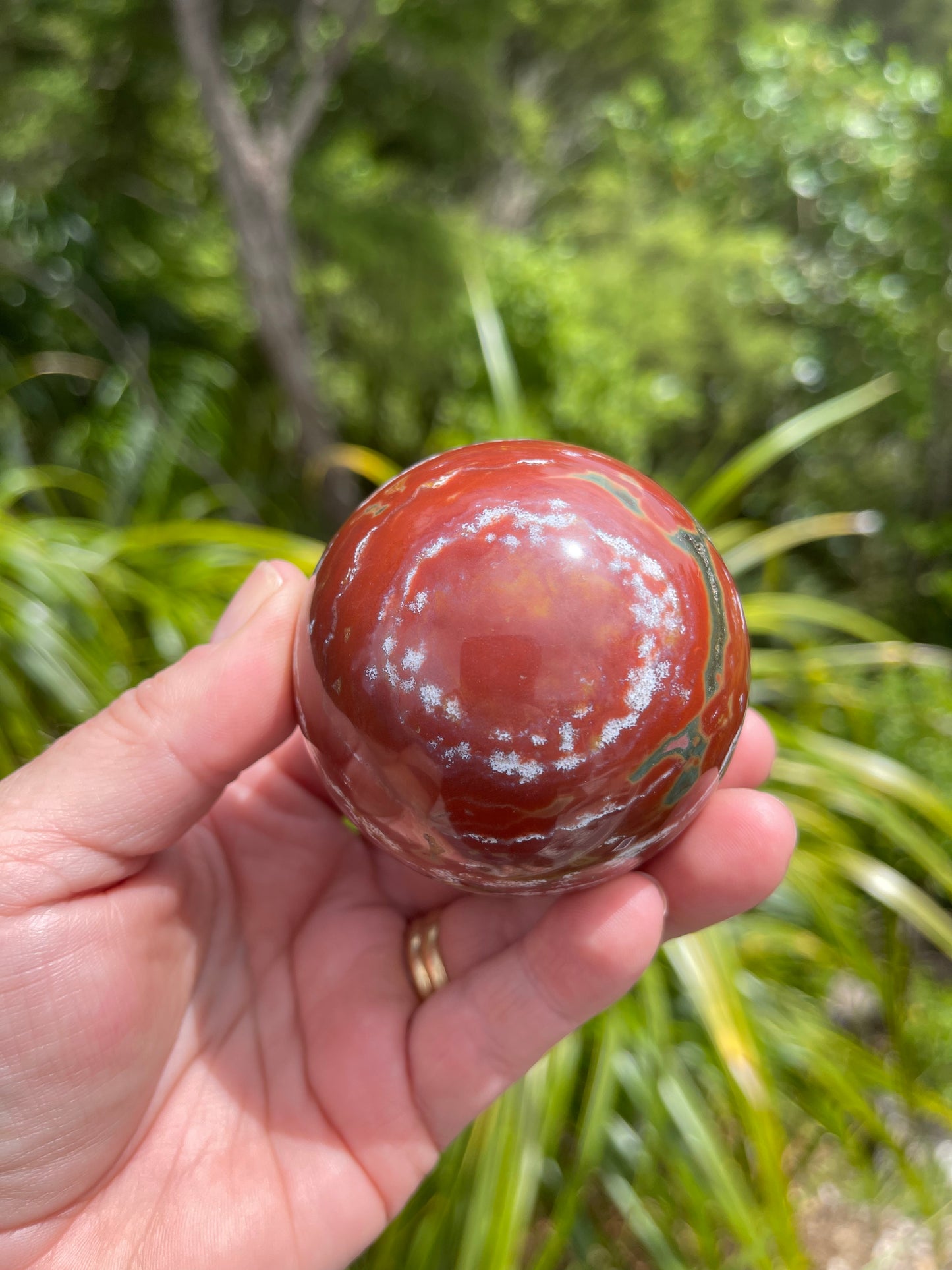 Ocean Jasper Sphere