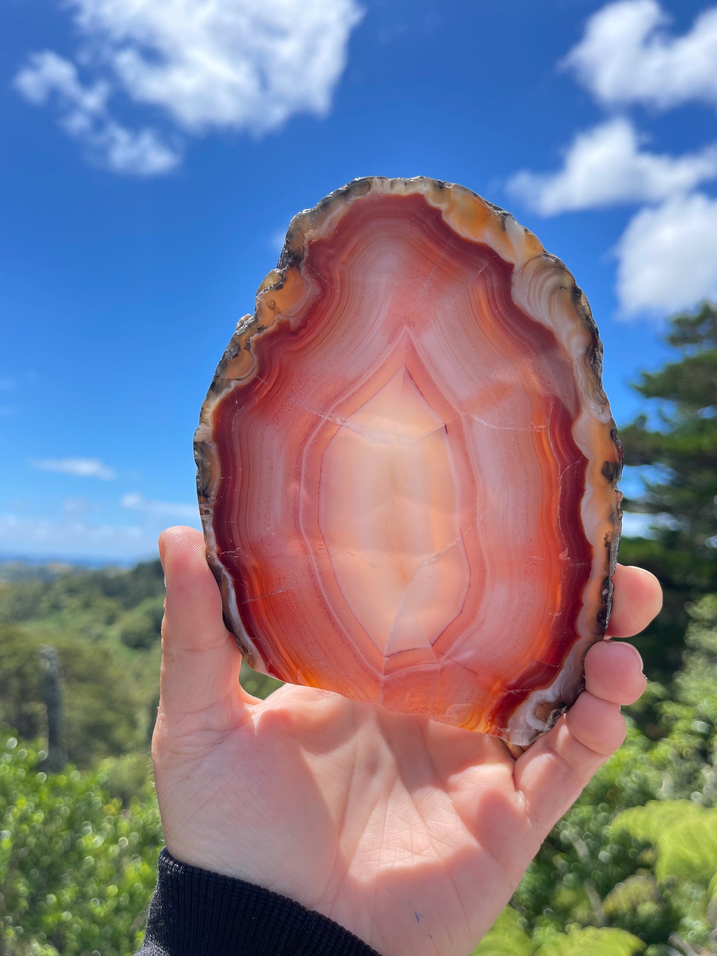 Carnelian Agate Slice