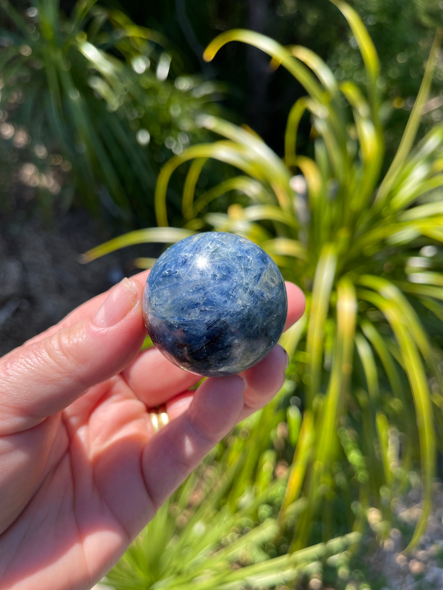 Blue Kyanite Sphere