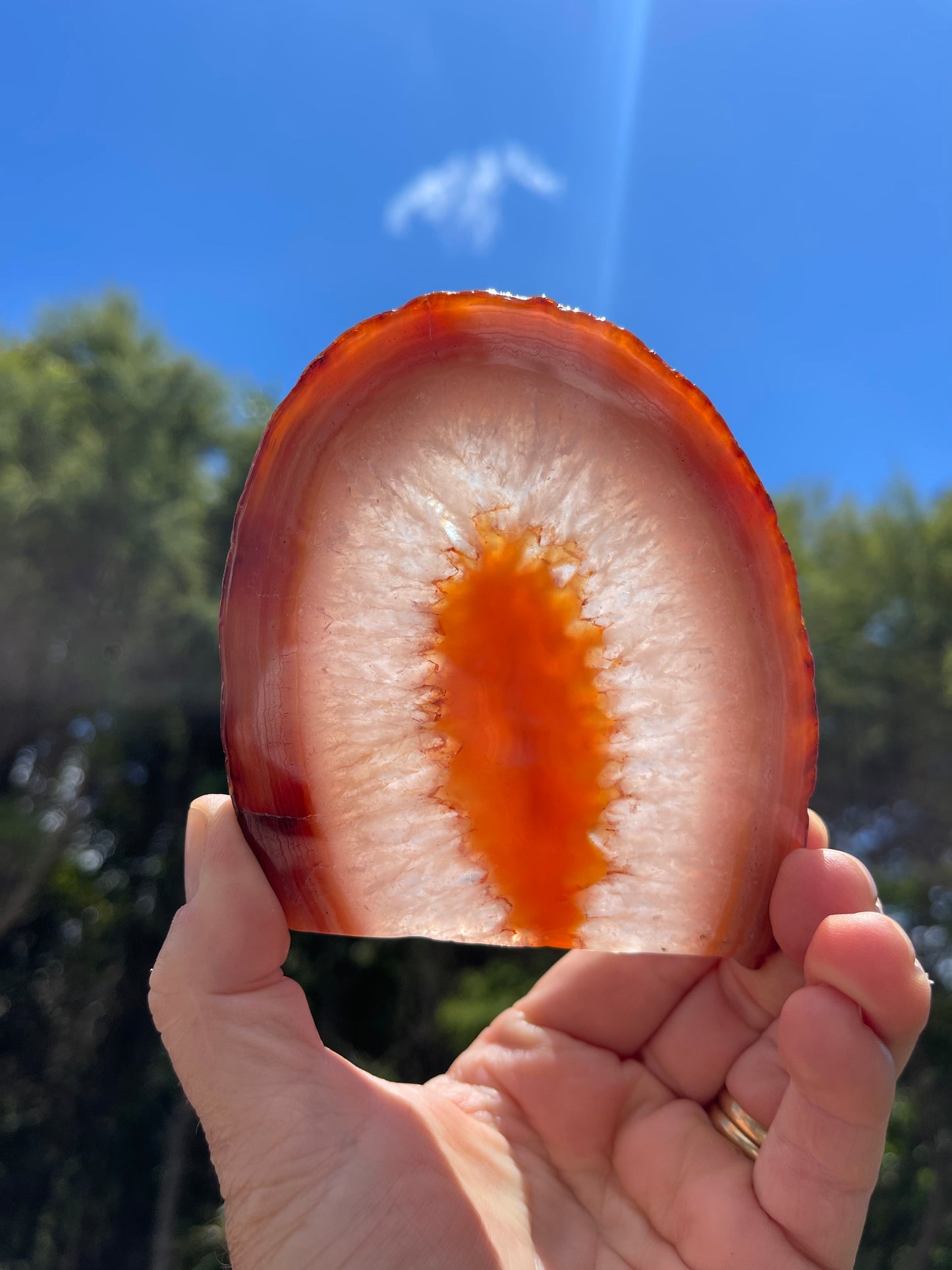 Carnelian Agate Slice
