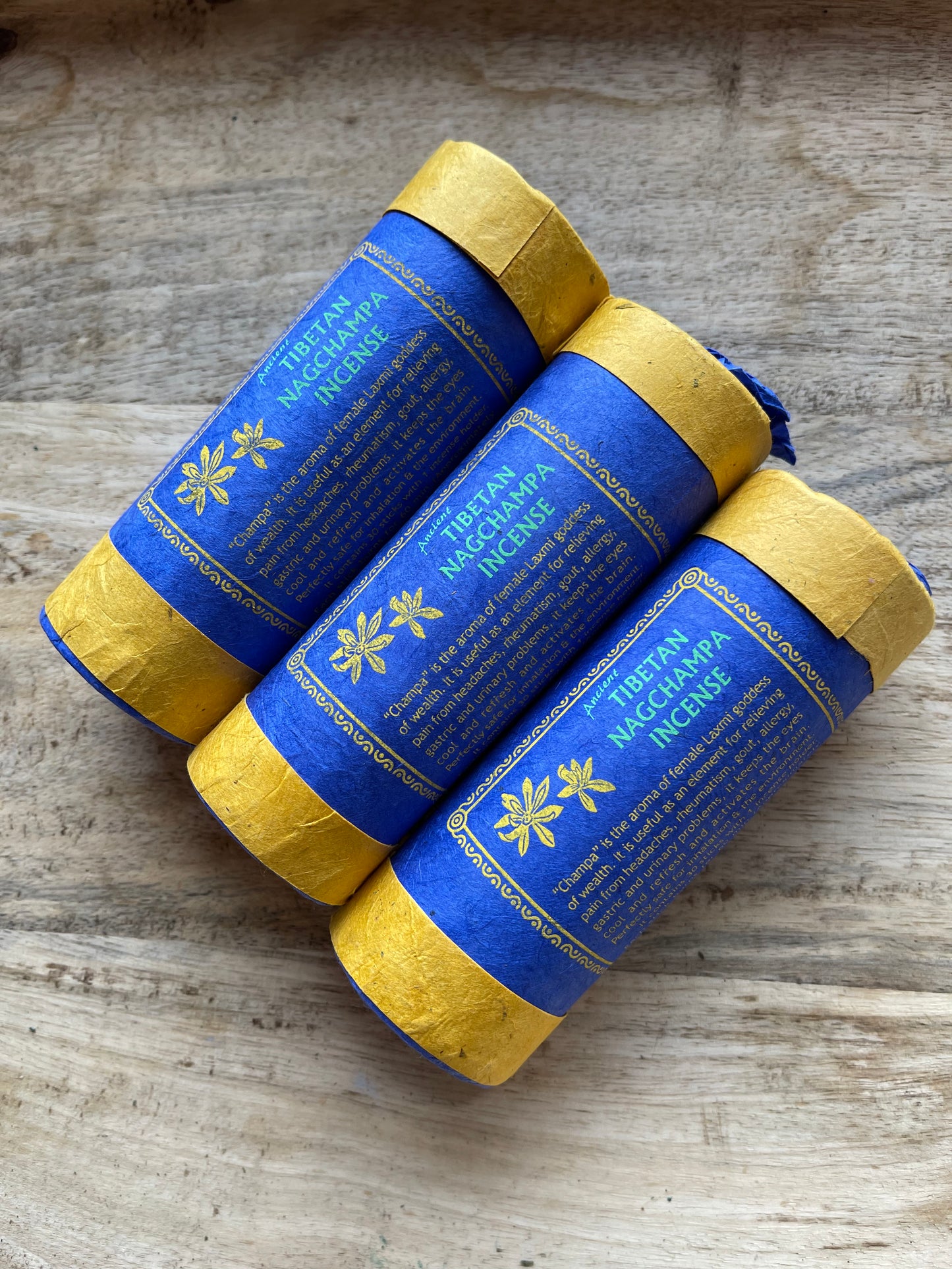 Ancient Tibetan Nag Champa Flower Incense Sticks