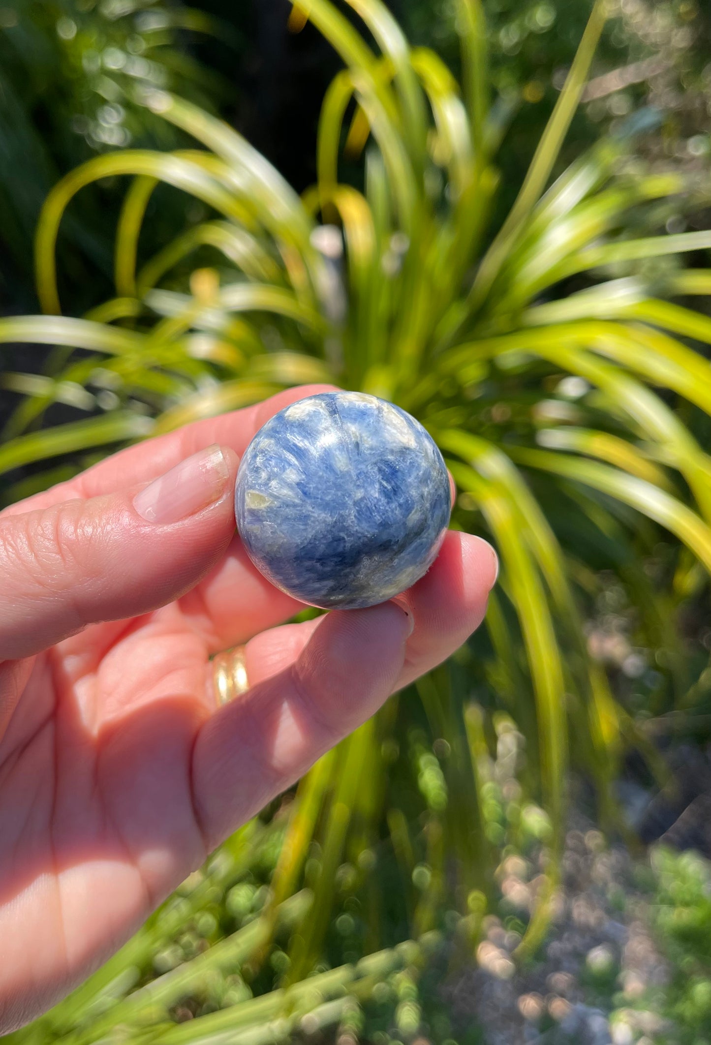 Blue Kyanite Sphere