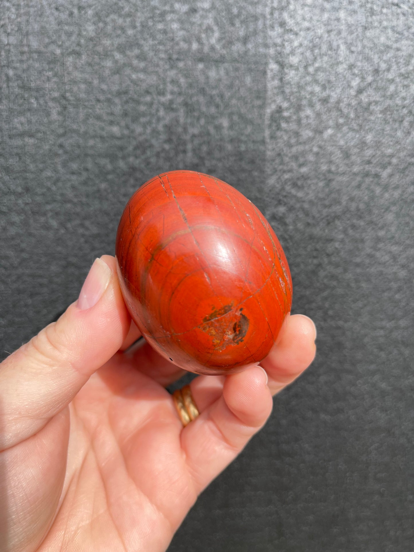 Red Jasper Egg