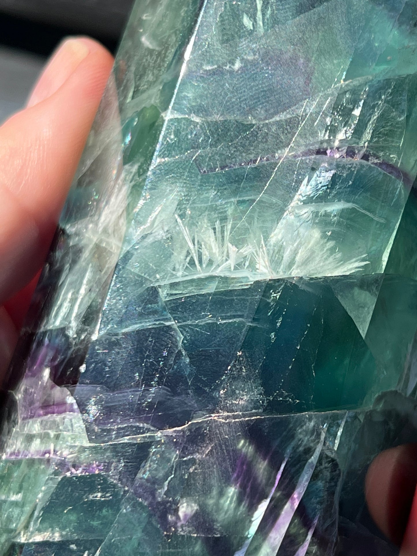 Rainbow Fluorite Tower