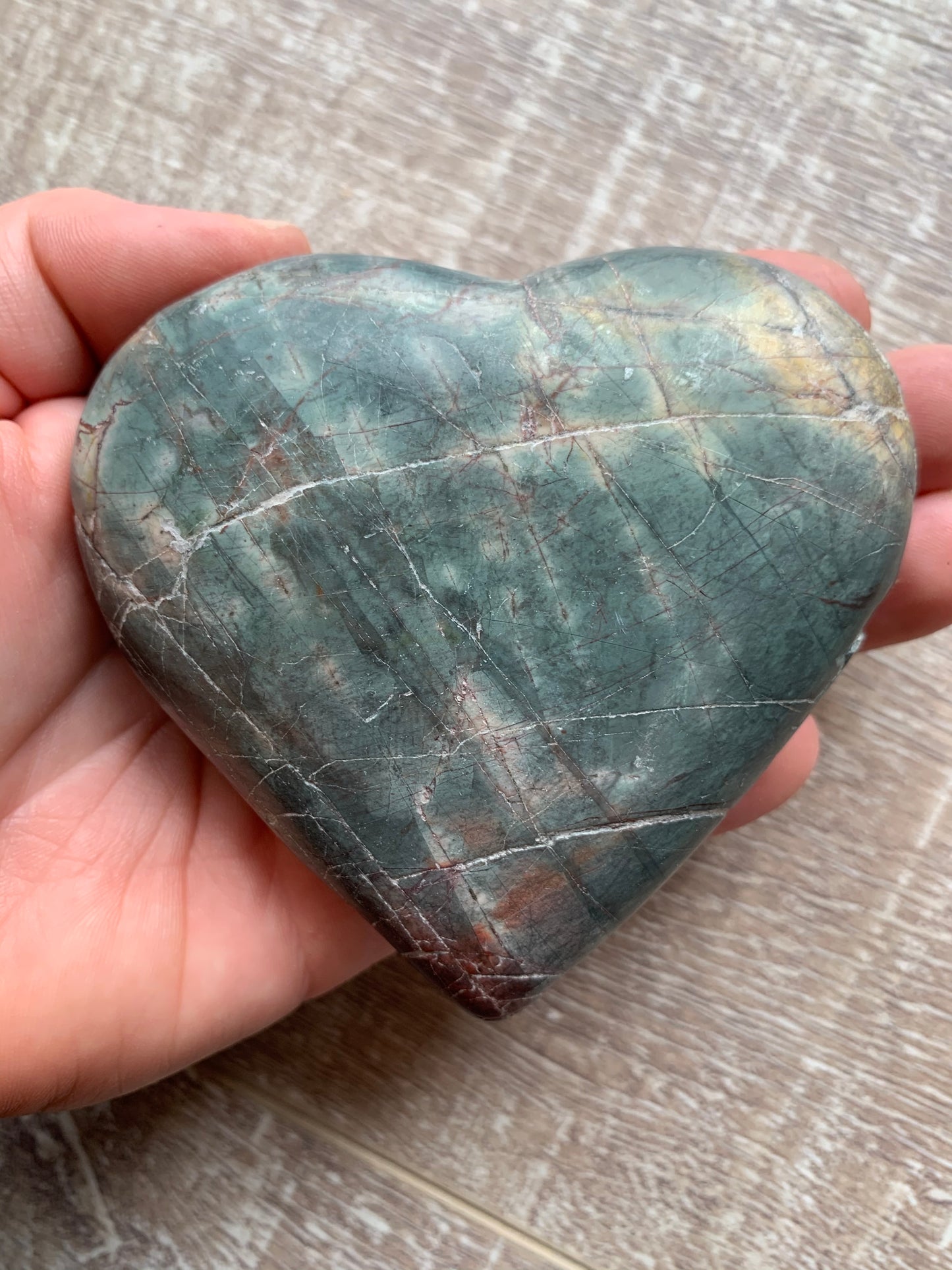 Cherry Creek Jasper Heart