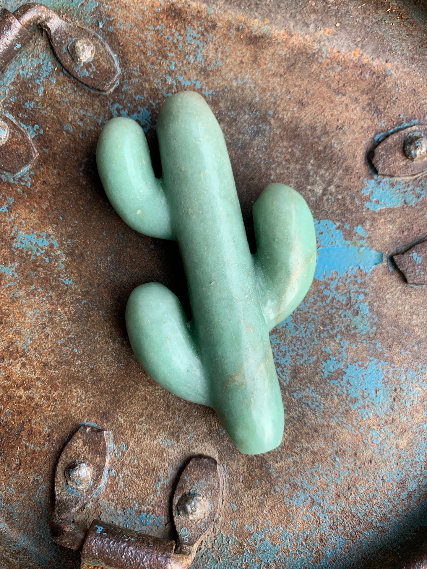 Green Aventurine Cactus