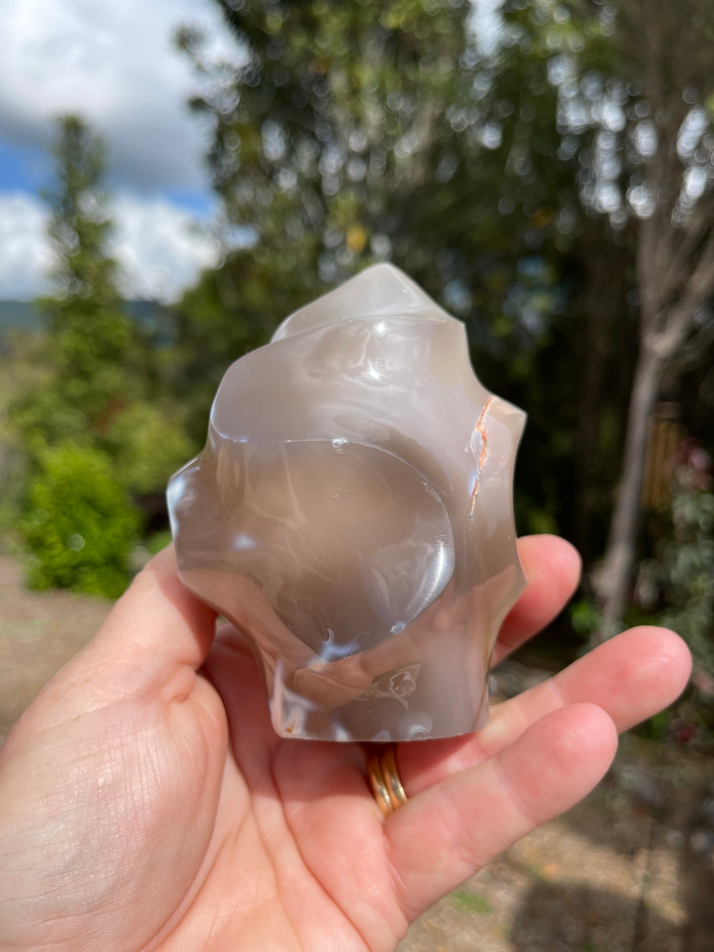 Orca Agate Flame