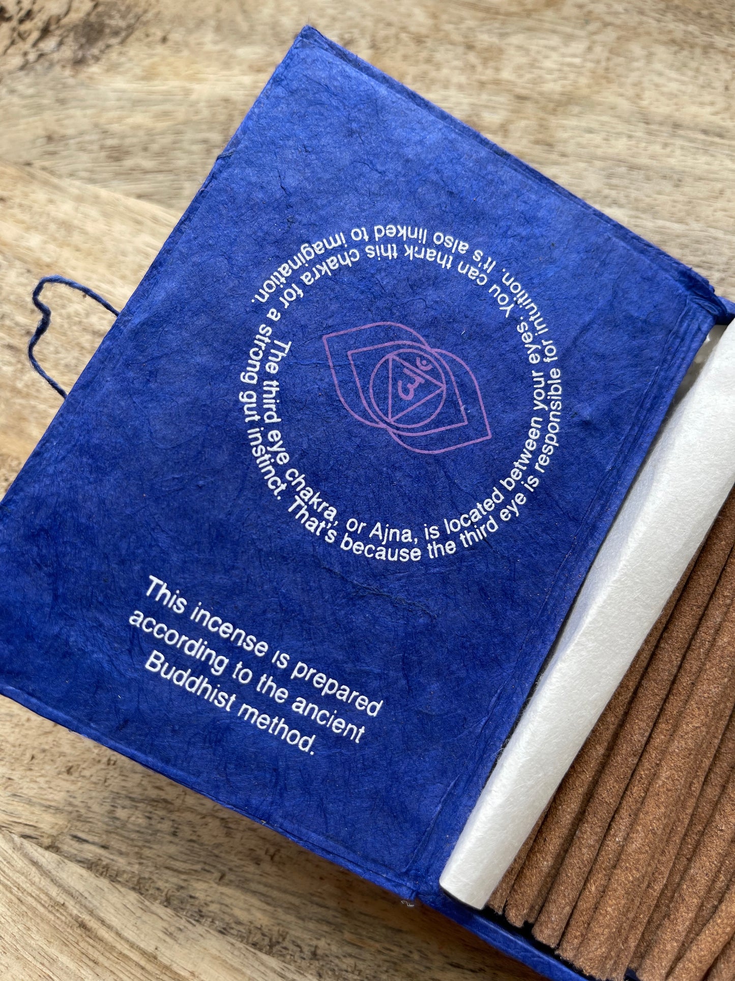 Tibetan Incense Box Third Eye Chakra