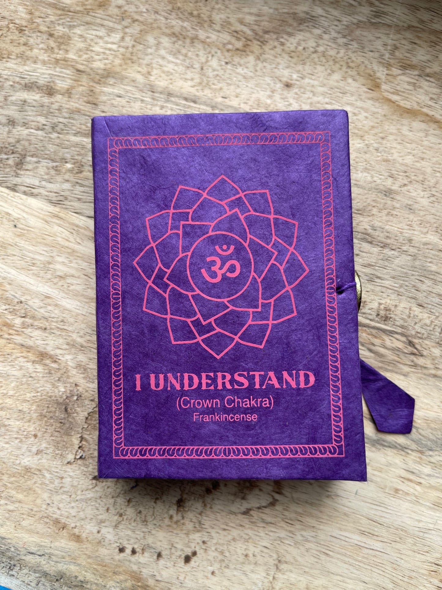 Tibetan Incense Box Crown Chakra