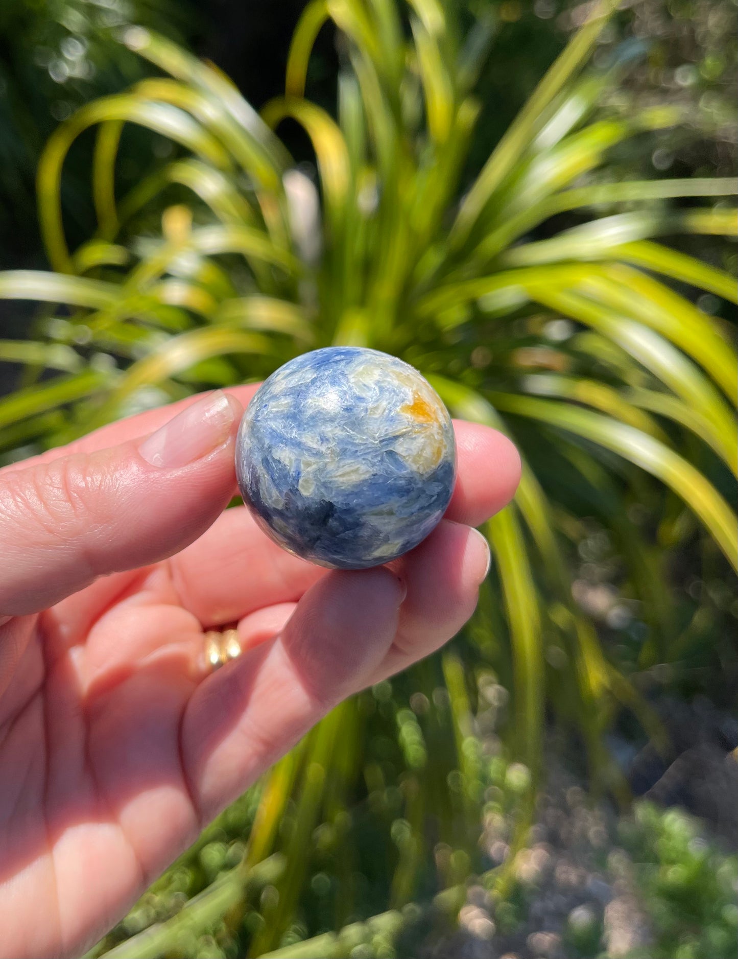 Blue Kyanite Sphere