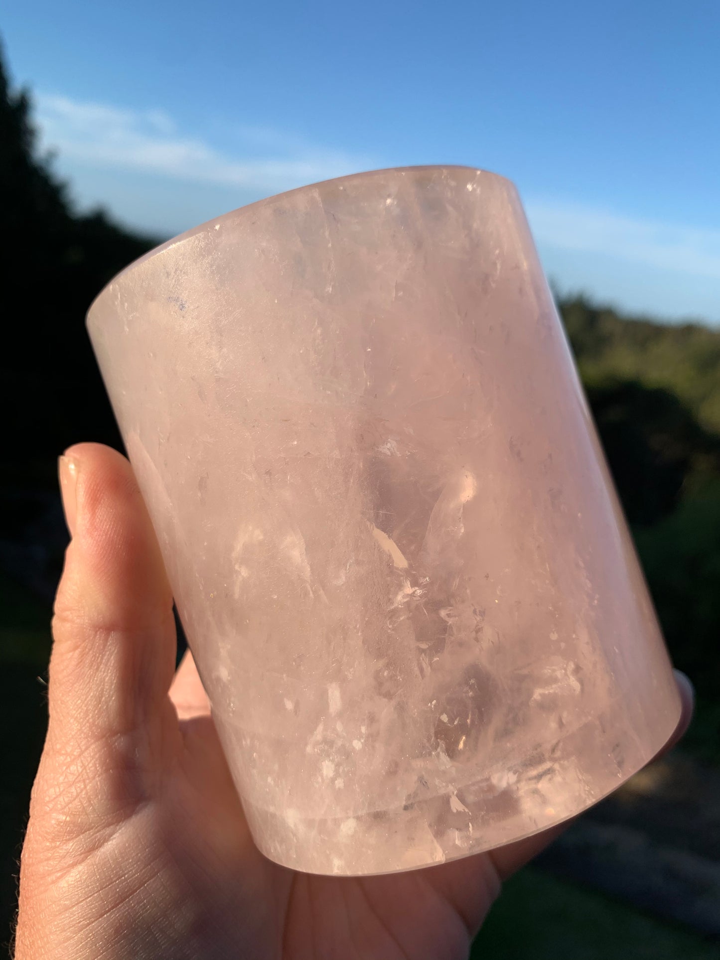 Rose Quartz Lamp