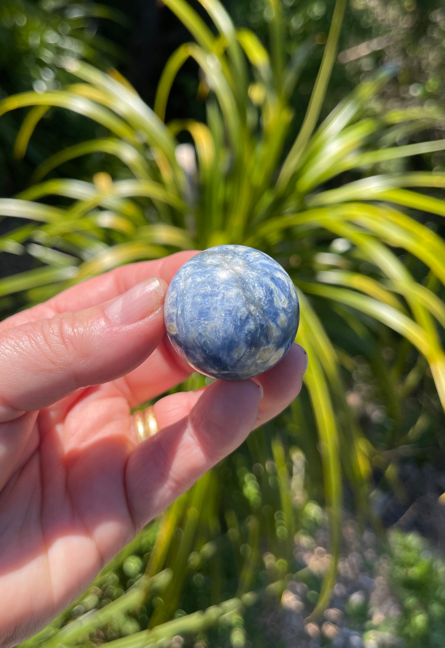 Blue Kyanite Sphere