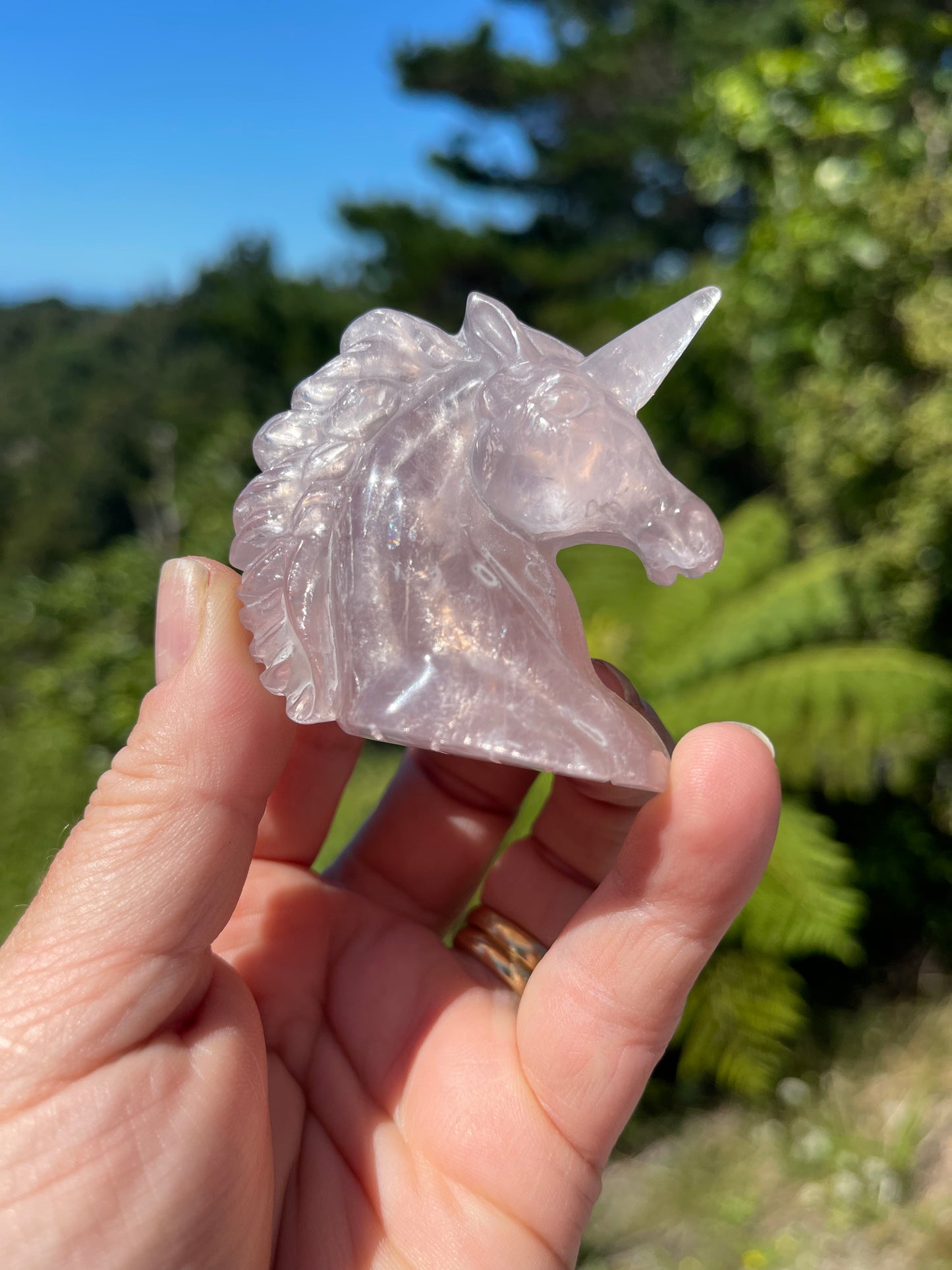 Rose Quartz Unicorn