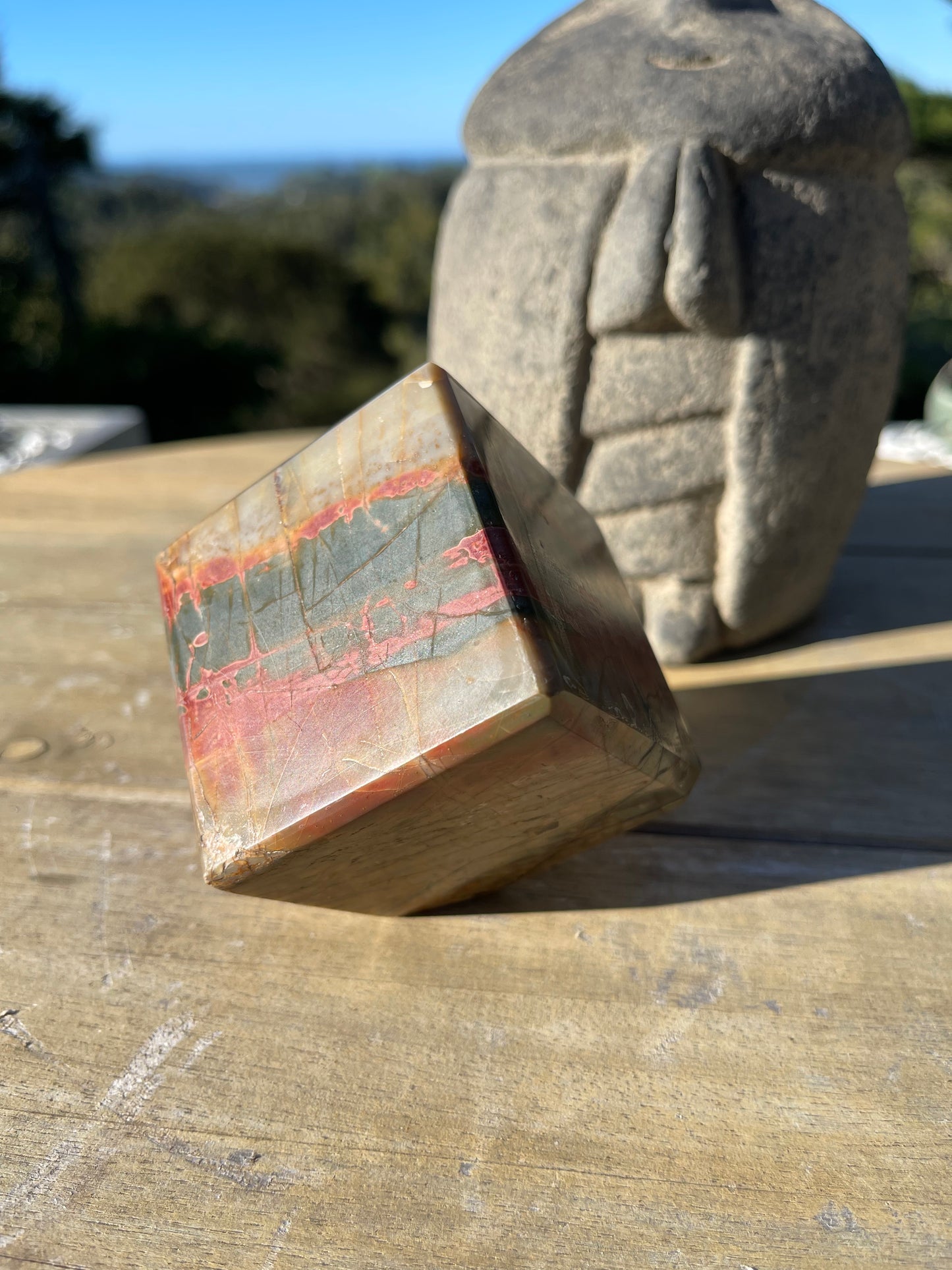 Cherry Creek Jasper Large Cube
