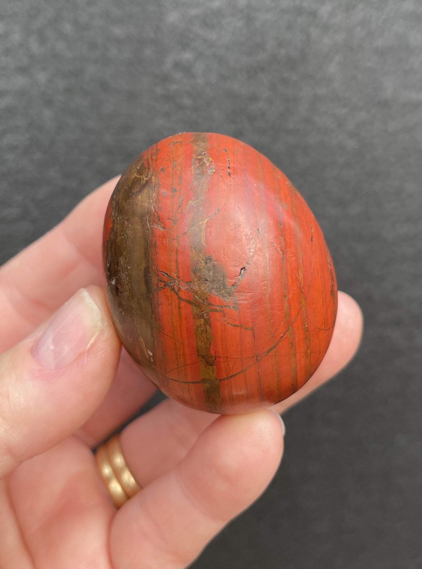 Red Jasper Egg