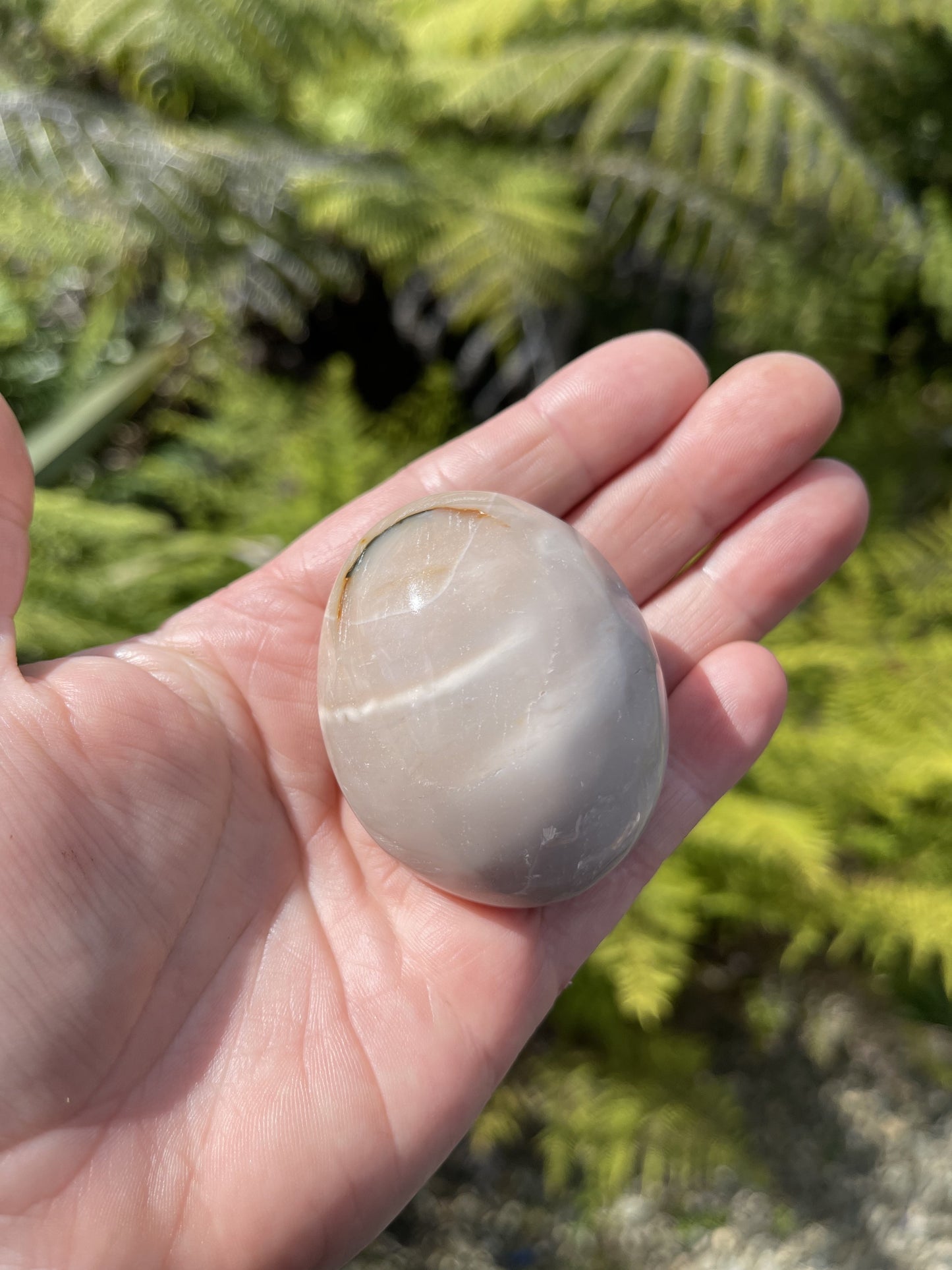 Mookaite Jasper Palm Stone