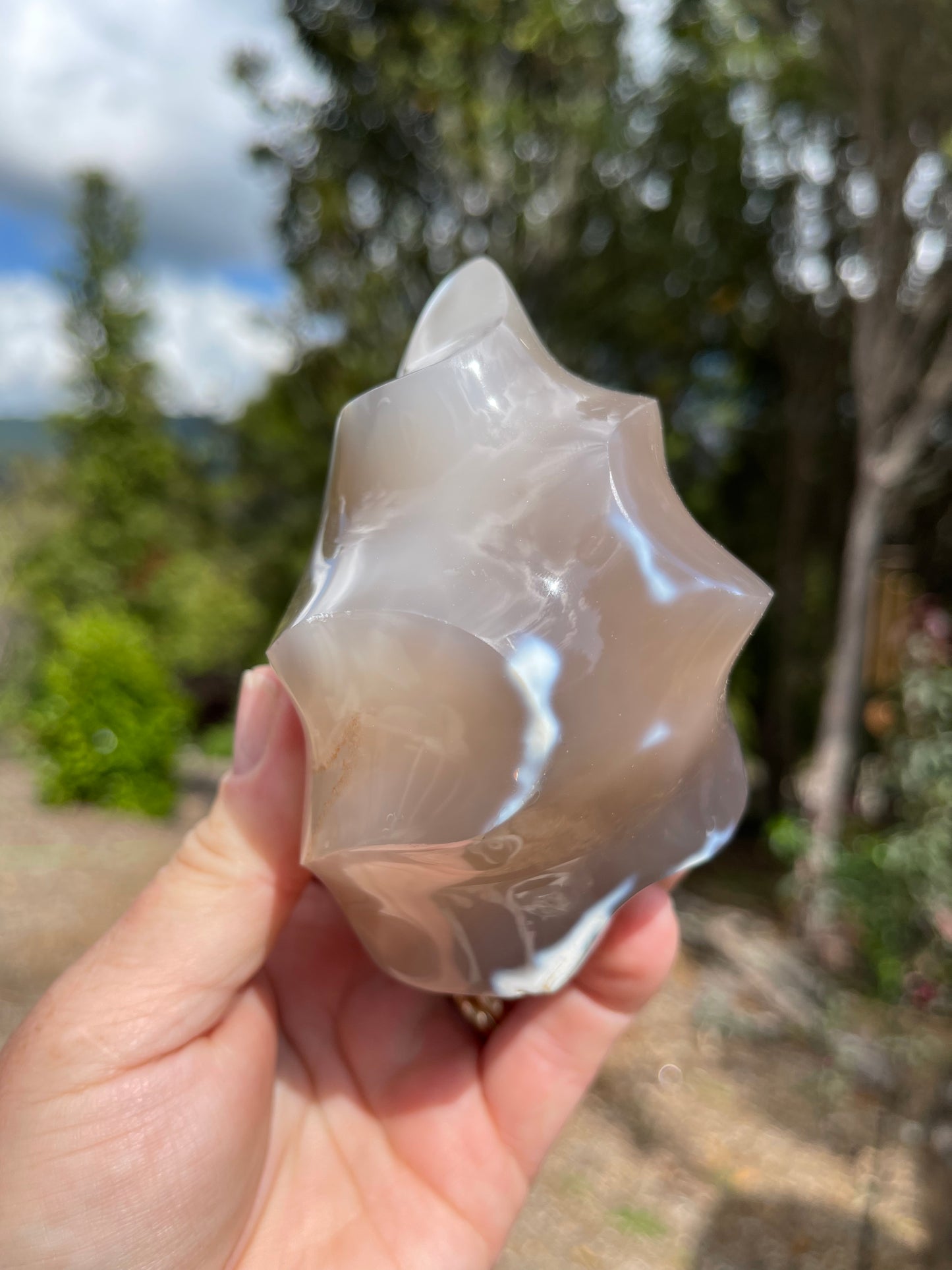 Orca Agate Flame