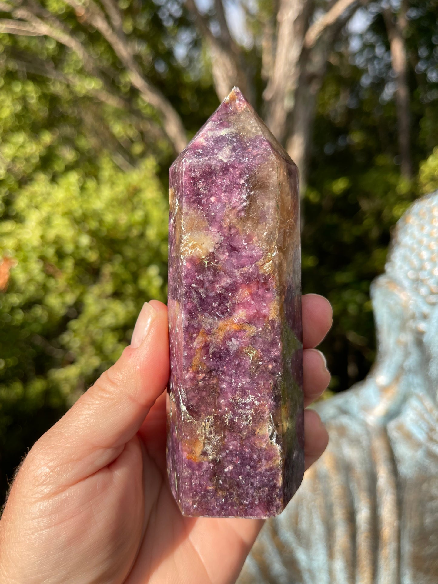 Lepidolite Tower