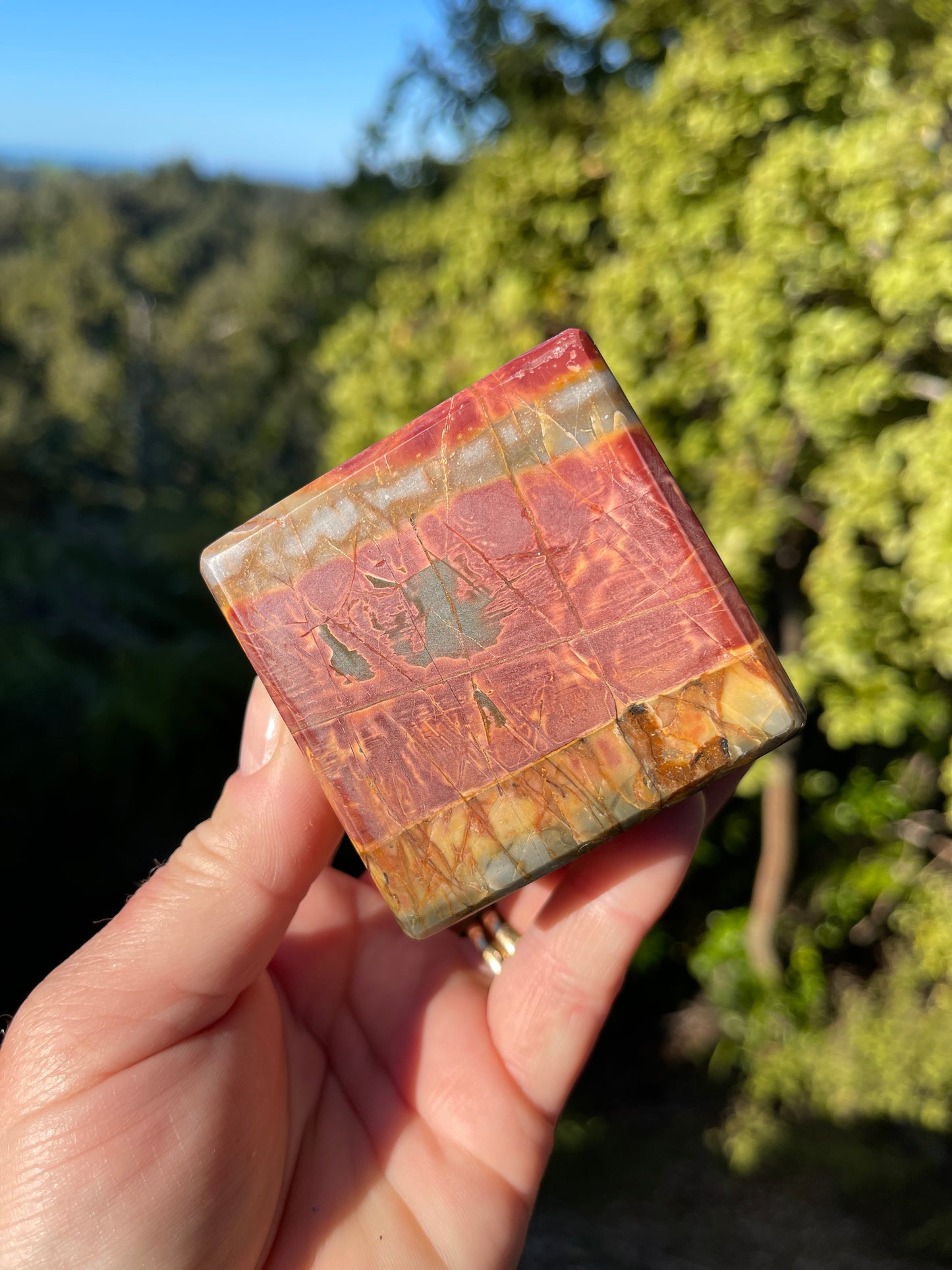 Cherry Creek Jasper Large Cube