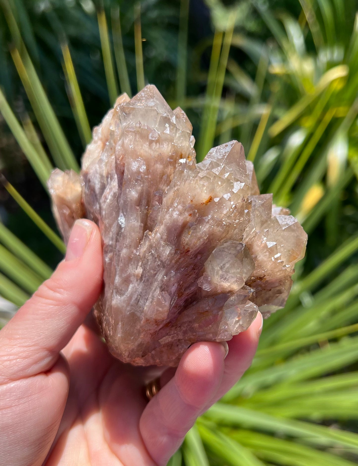 Kundalini Smoky Citrine Cluster