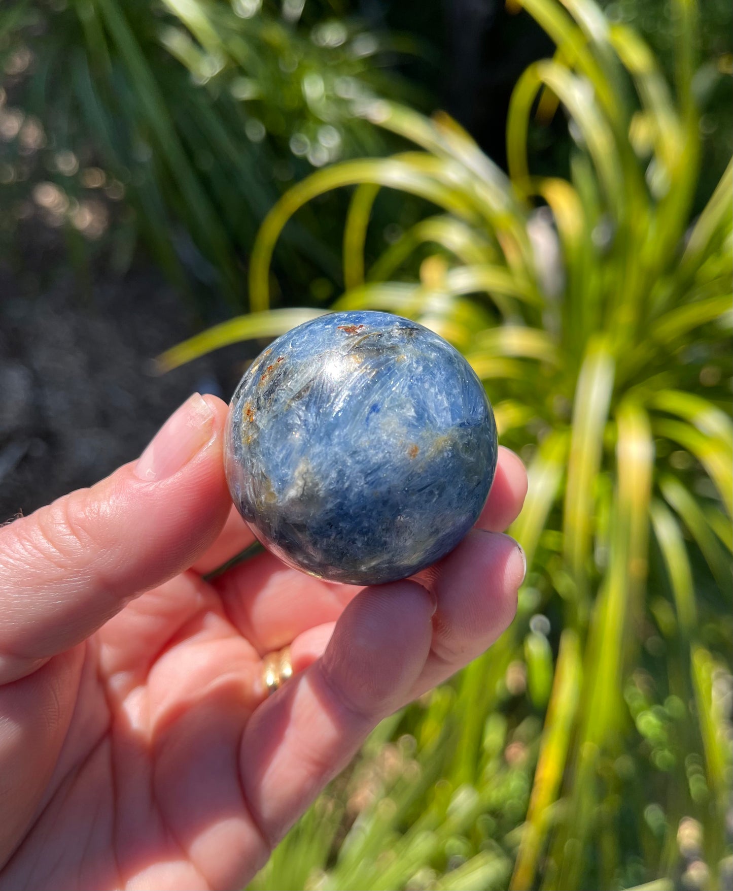 Blue Kyanite Sphere