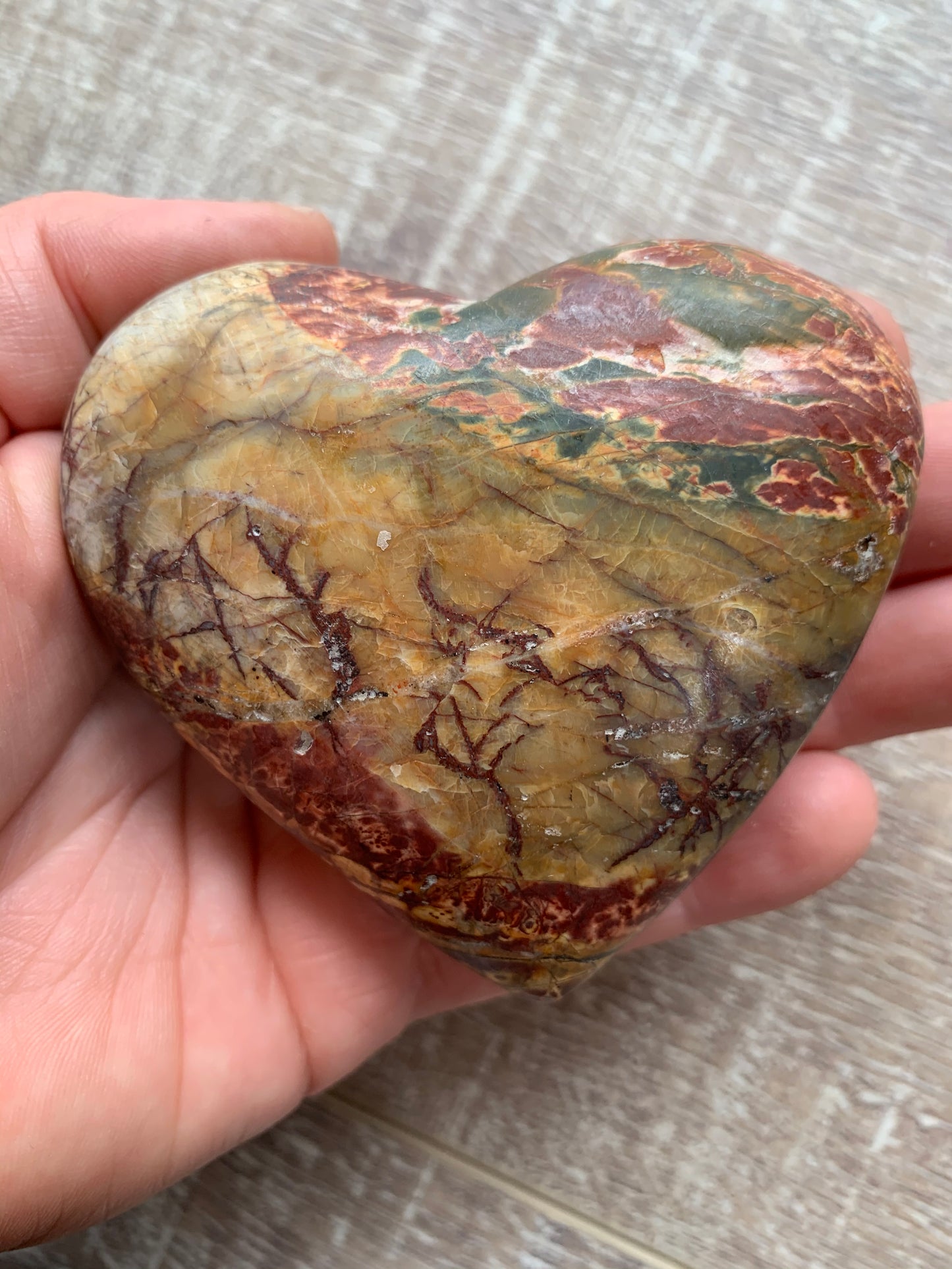 Cherry Creek Jasper Heart